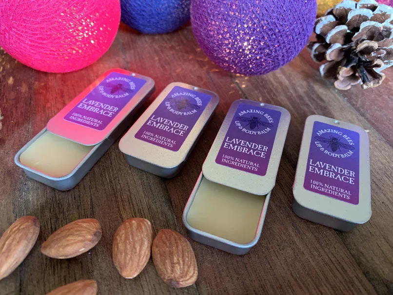 Amazing Bees Lavender Embrace Lip And Body Bee Balm