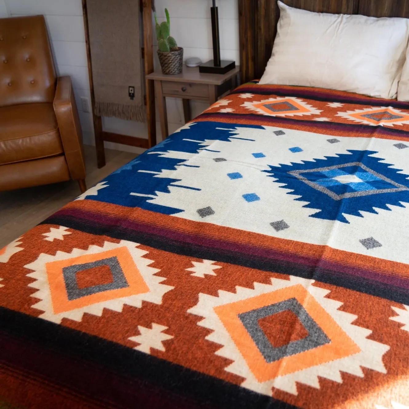 Andean Alpaca Wool Blanket
