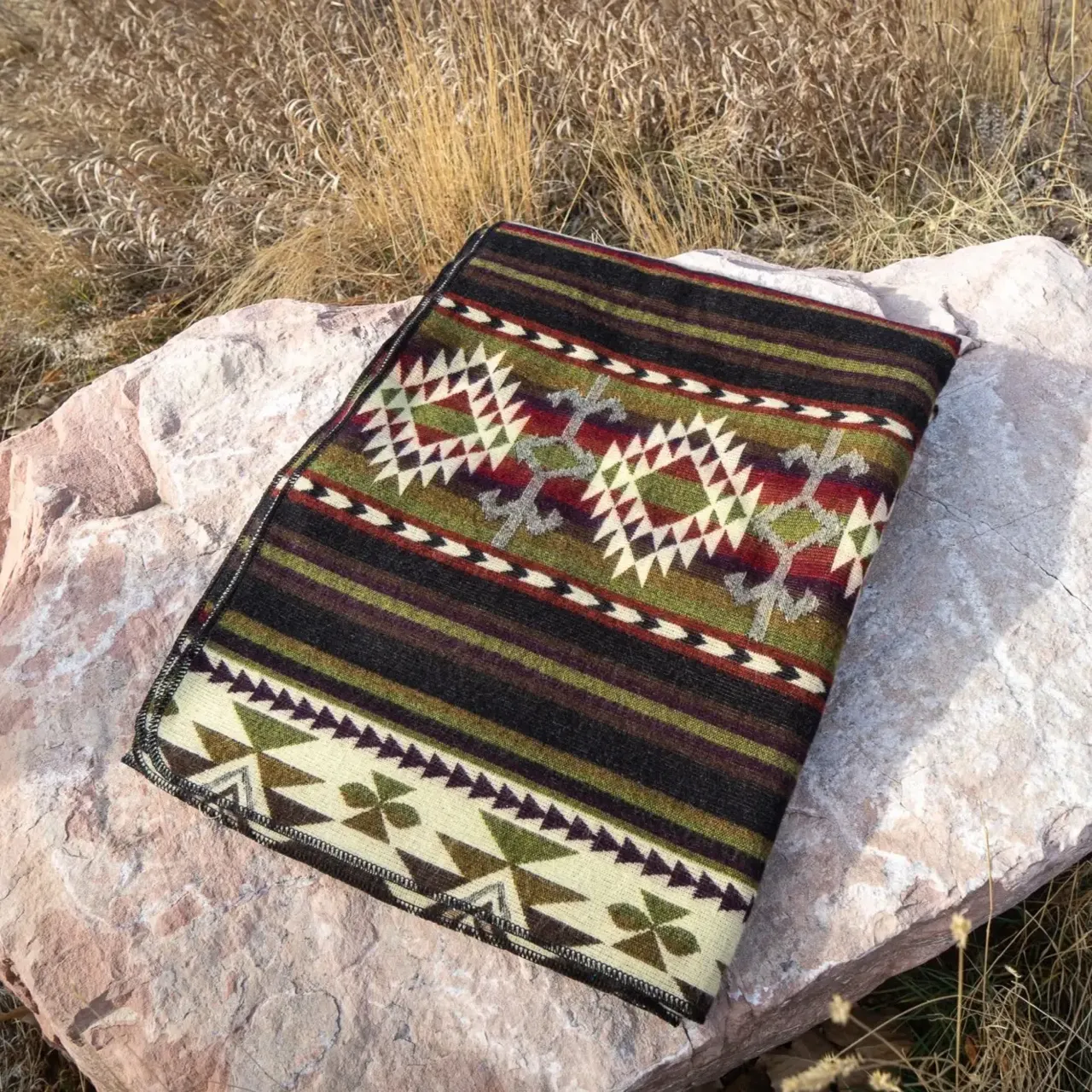 Andean Alpaca Wool Blanket