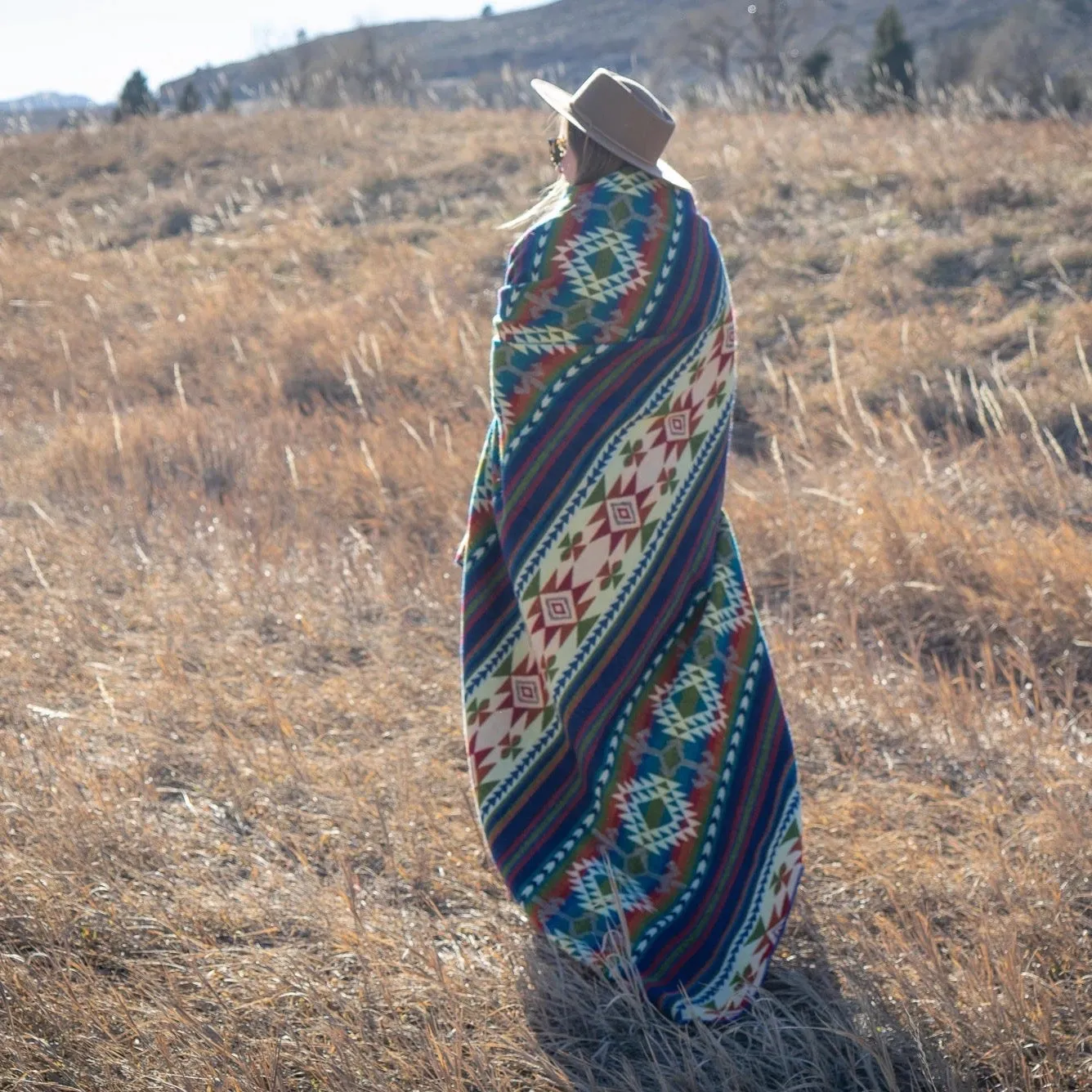 Andean Alpaca Wool Blanket