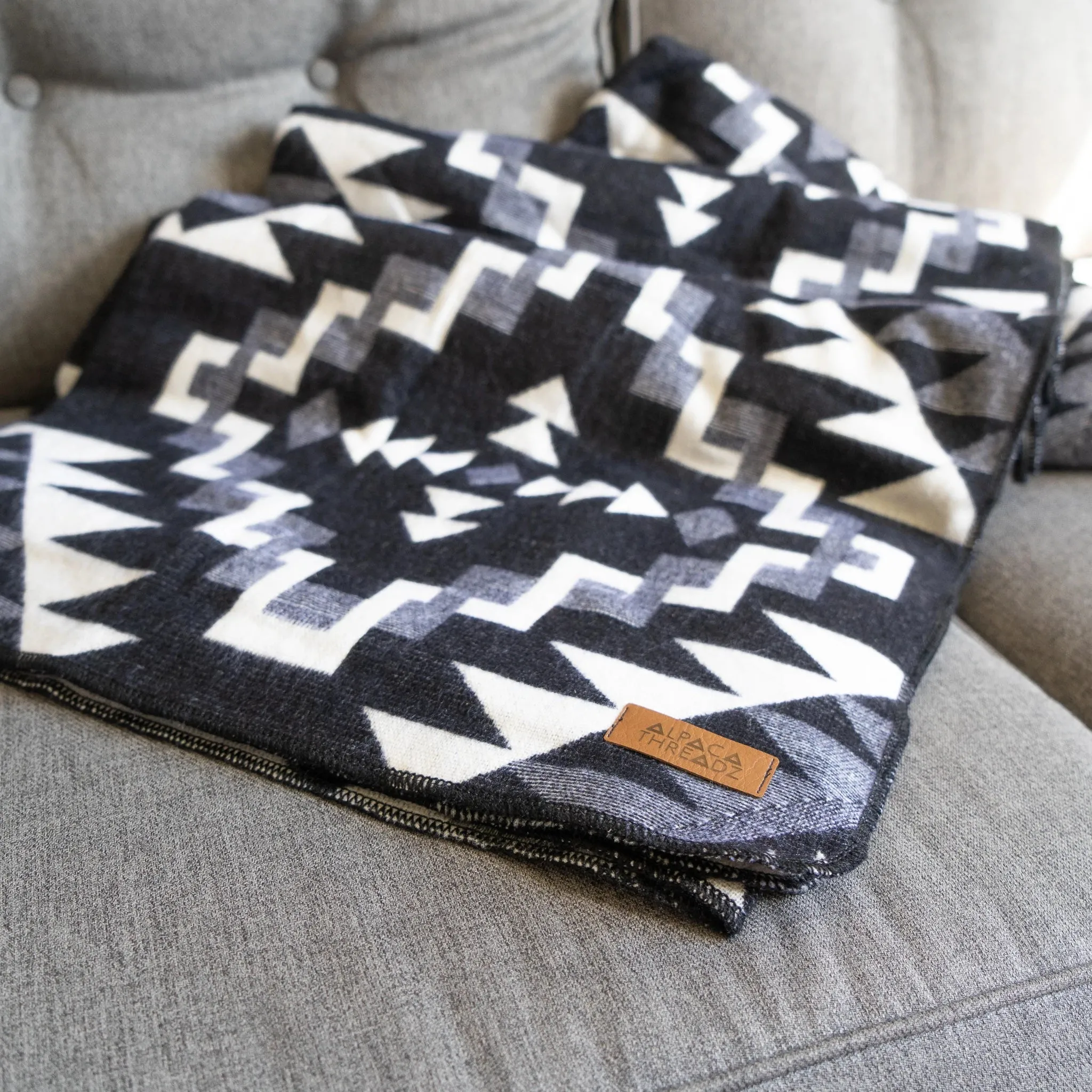 Andean Alpaca Wool Blanket