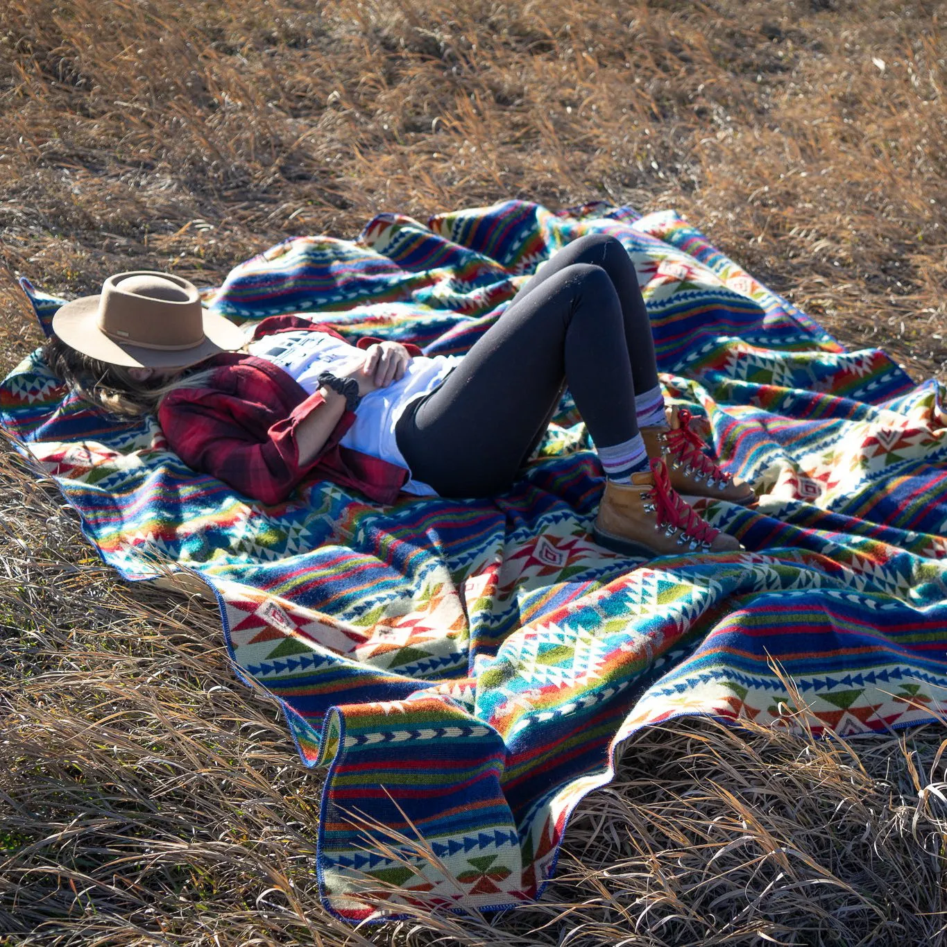 Andean Alpaca Wool Blanket
