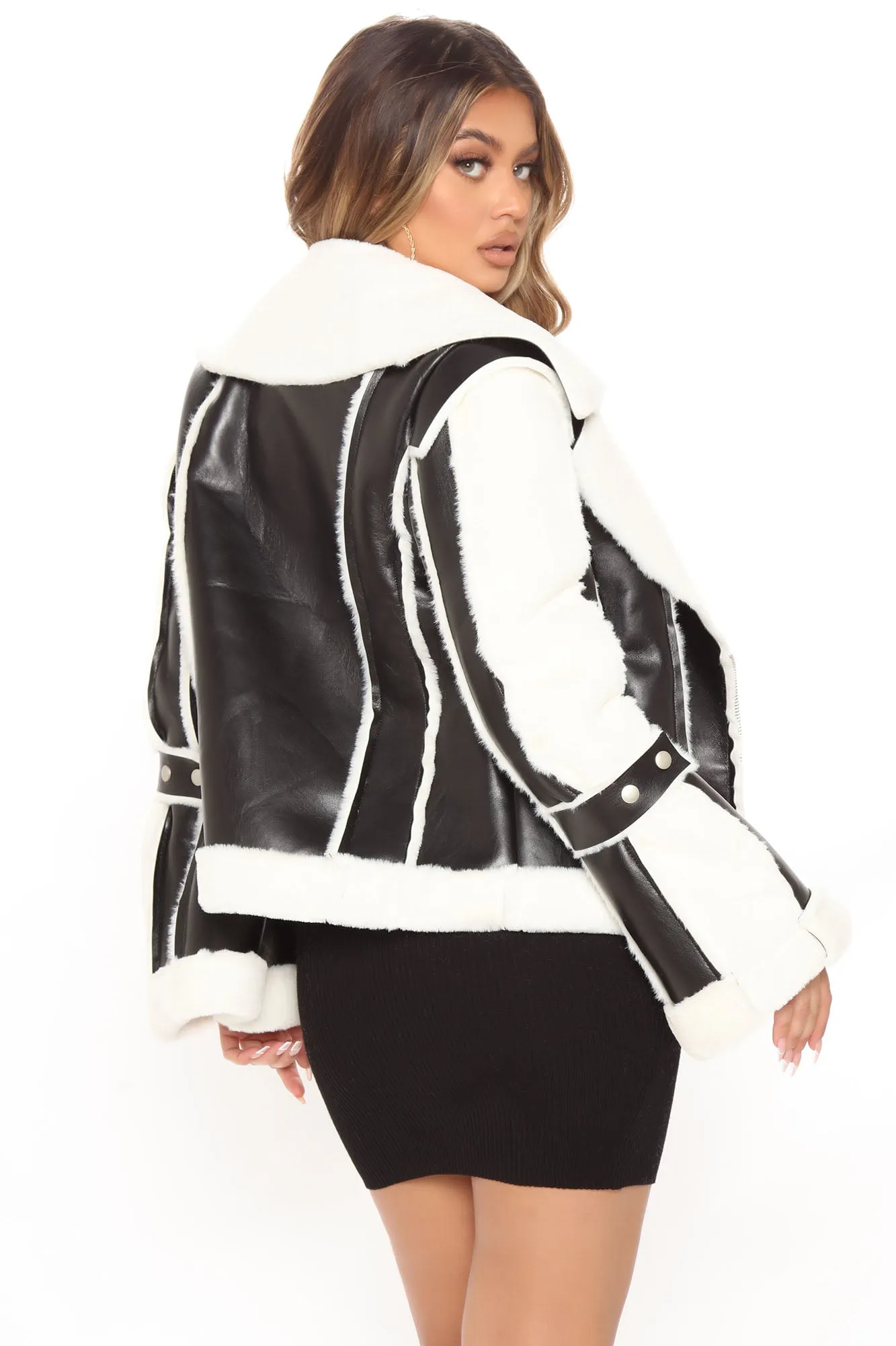 Aviator Babe Jacket - Black