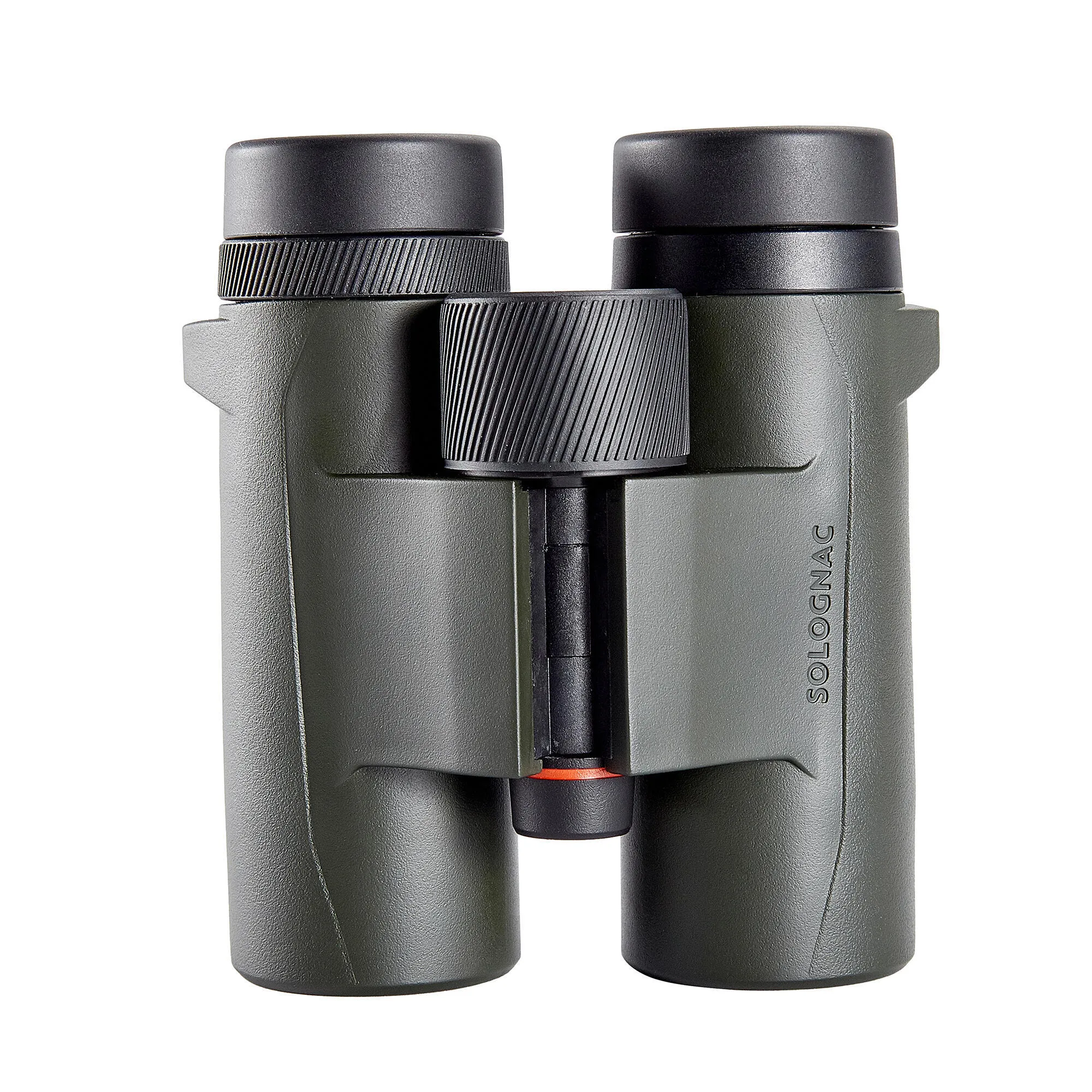 Binoculars 500 10x32 waterproof khaki SOLOGNAC
