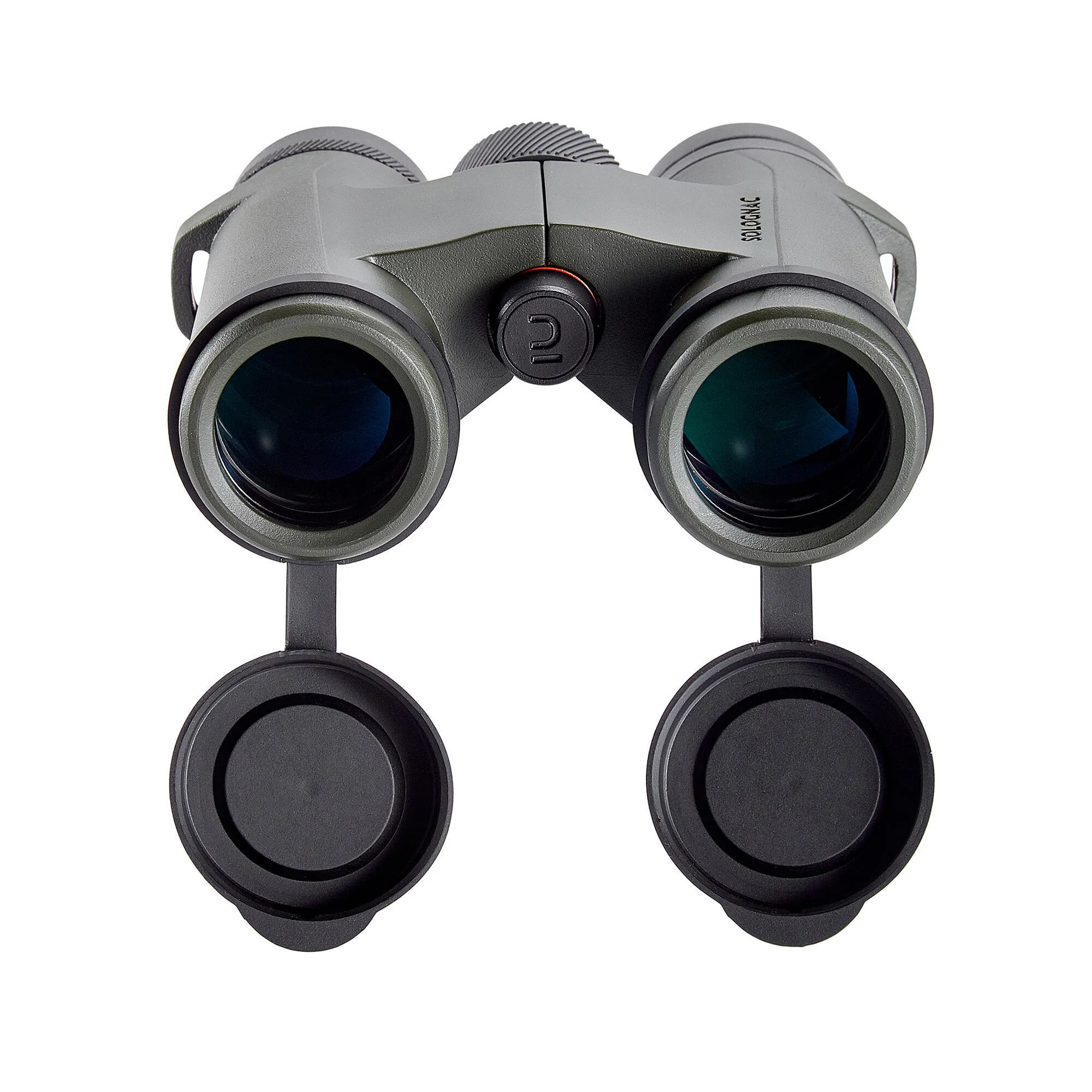 Binoculars 500 10x32 waterproof khaki SOLOGNAC