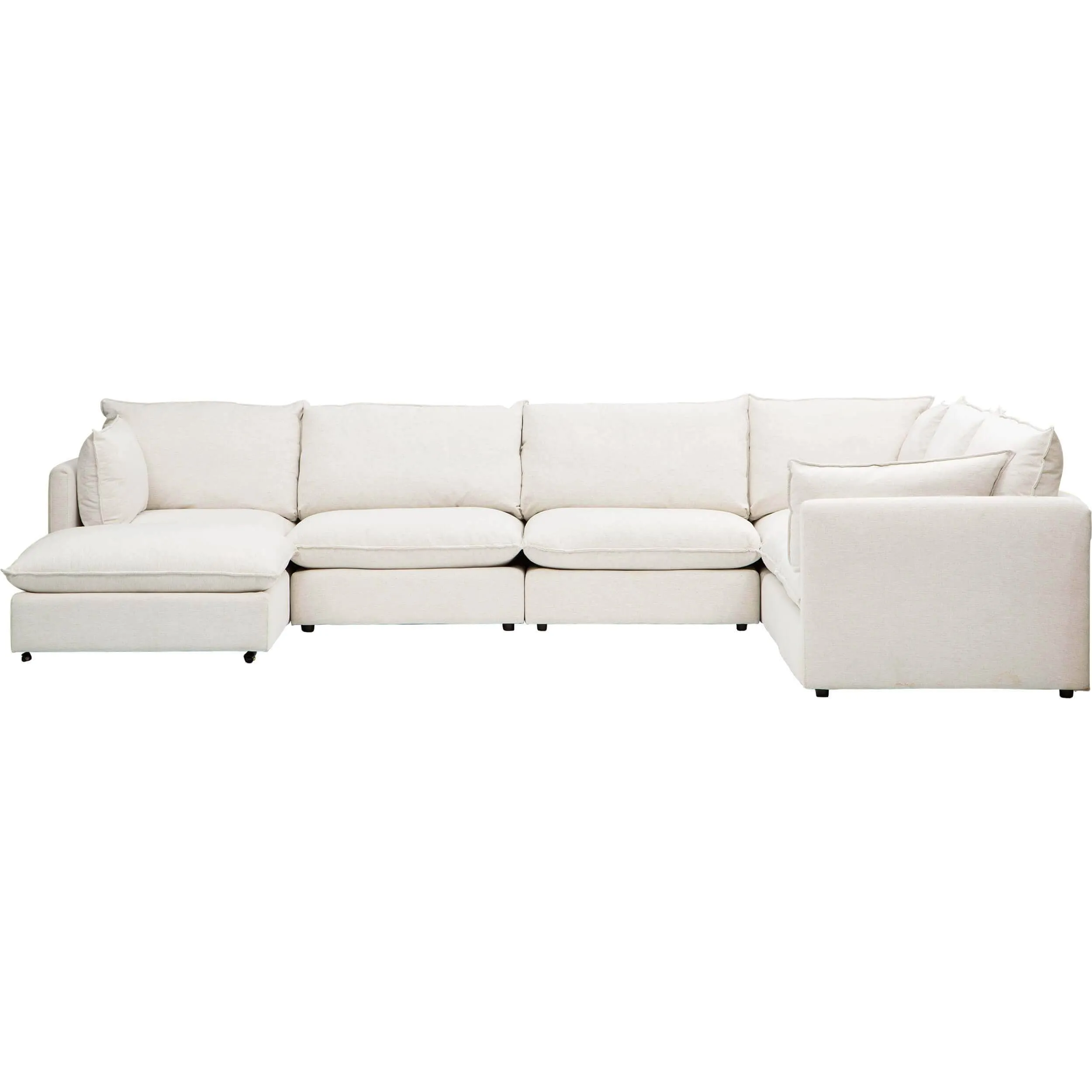 Blaise 7 Piece Sectional, Nomad Snow