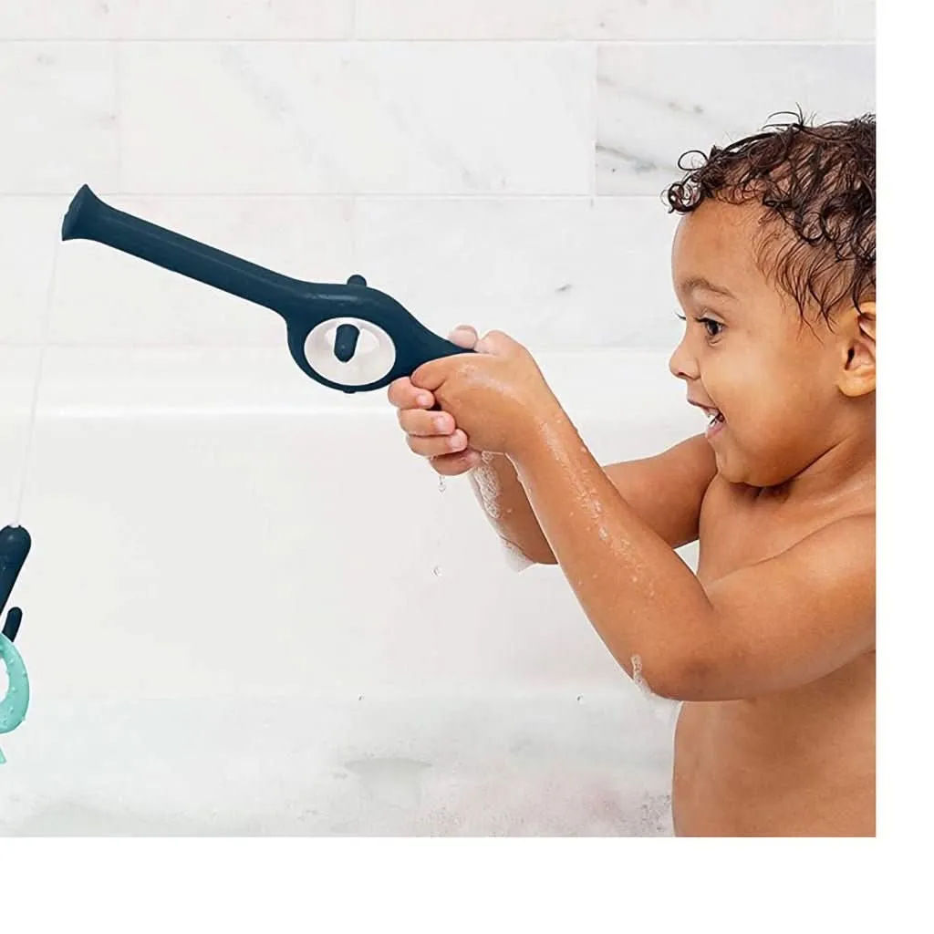 Boon Cast Fishing Pole Bath Toy, Navy