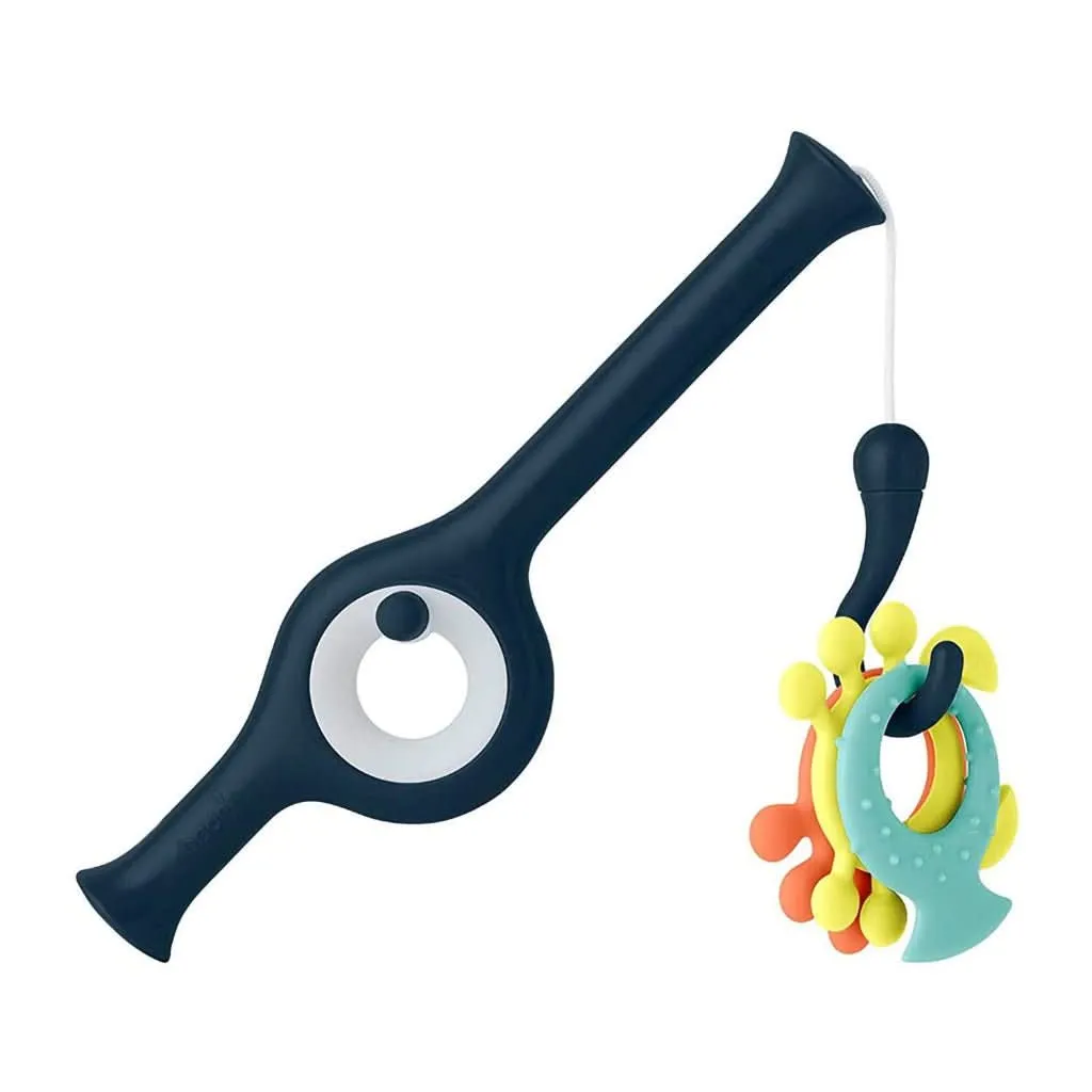 Boon Cast Fishing Pole Bath Toy, Navy