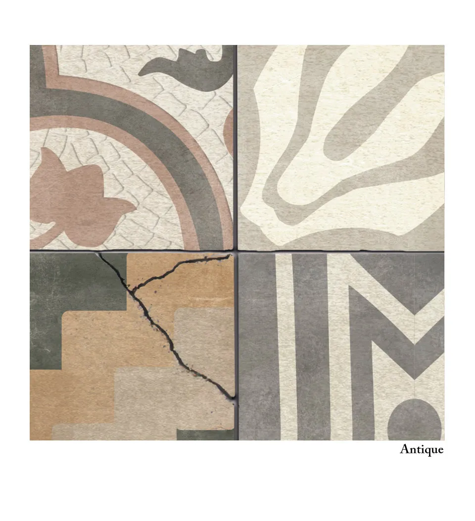 Borgo Eclectic Powder by Beija Flor Vinyl Rug