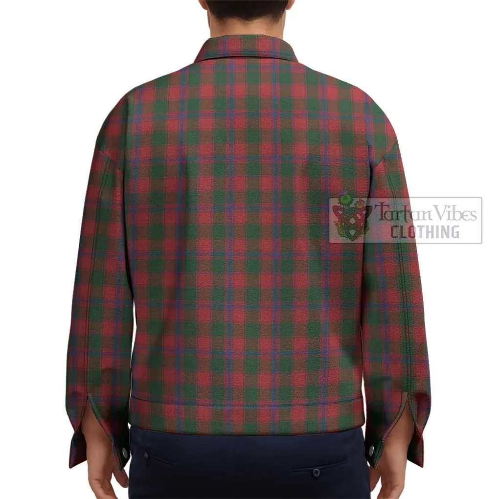 Bruce Old Tartan Unisex Lapel Cotton Jacket