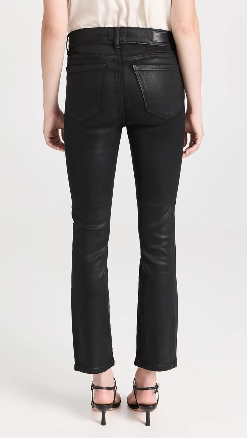 DL1961 Women's Mara Straight: Mid Rise Instasculpt Ankle Jeans