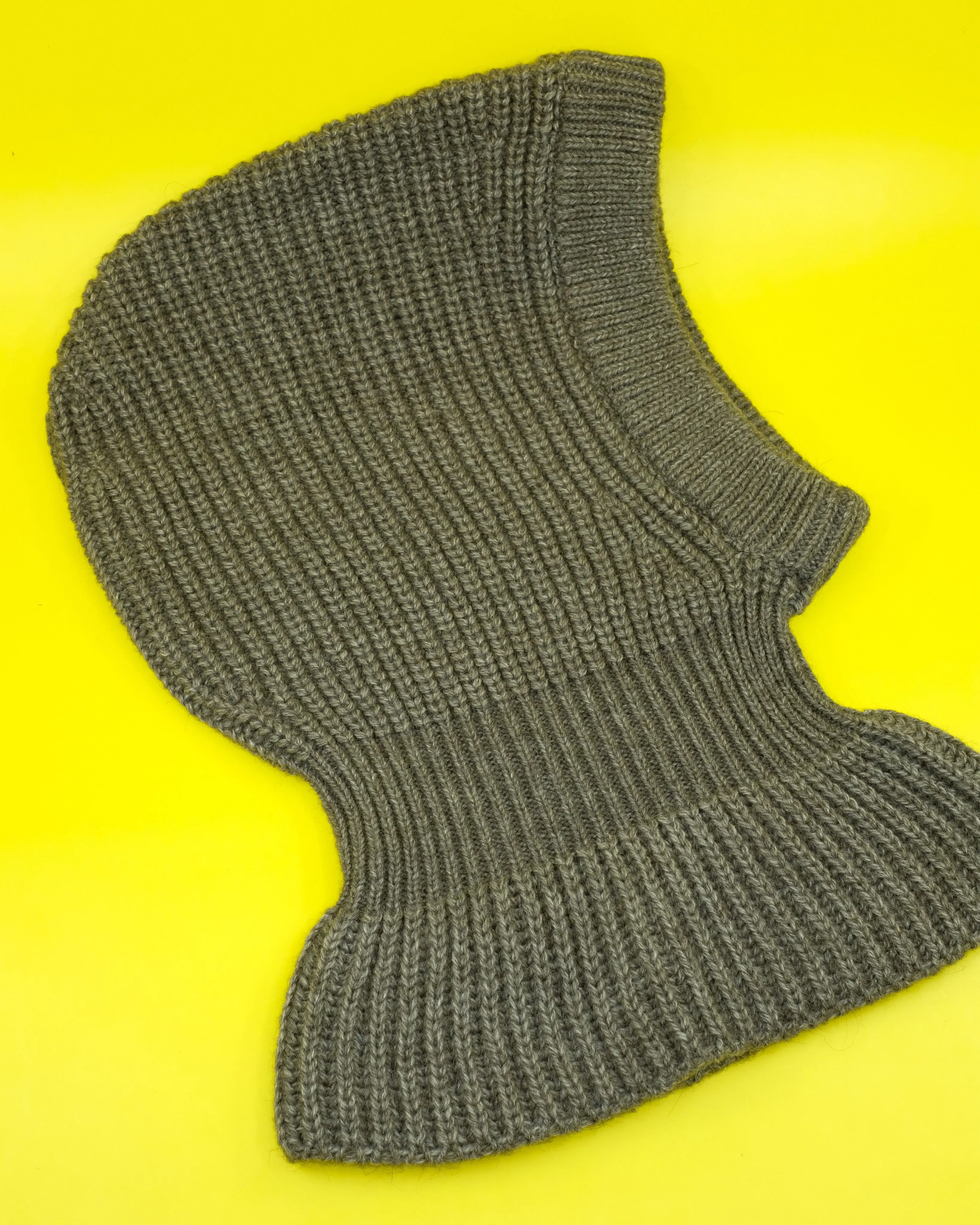 Donkey Grey Alpaca Blend Hood