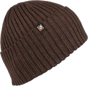 Evolution Knitwear Wool Rib Knit Beanie Hat for Men or Women - Super Soft Merino Wool - Made in The USA