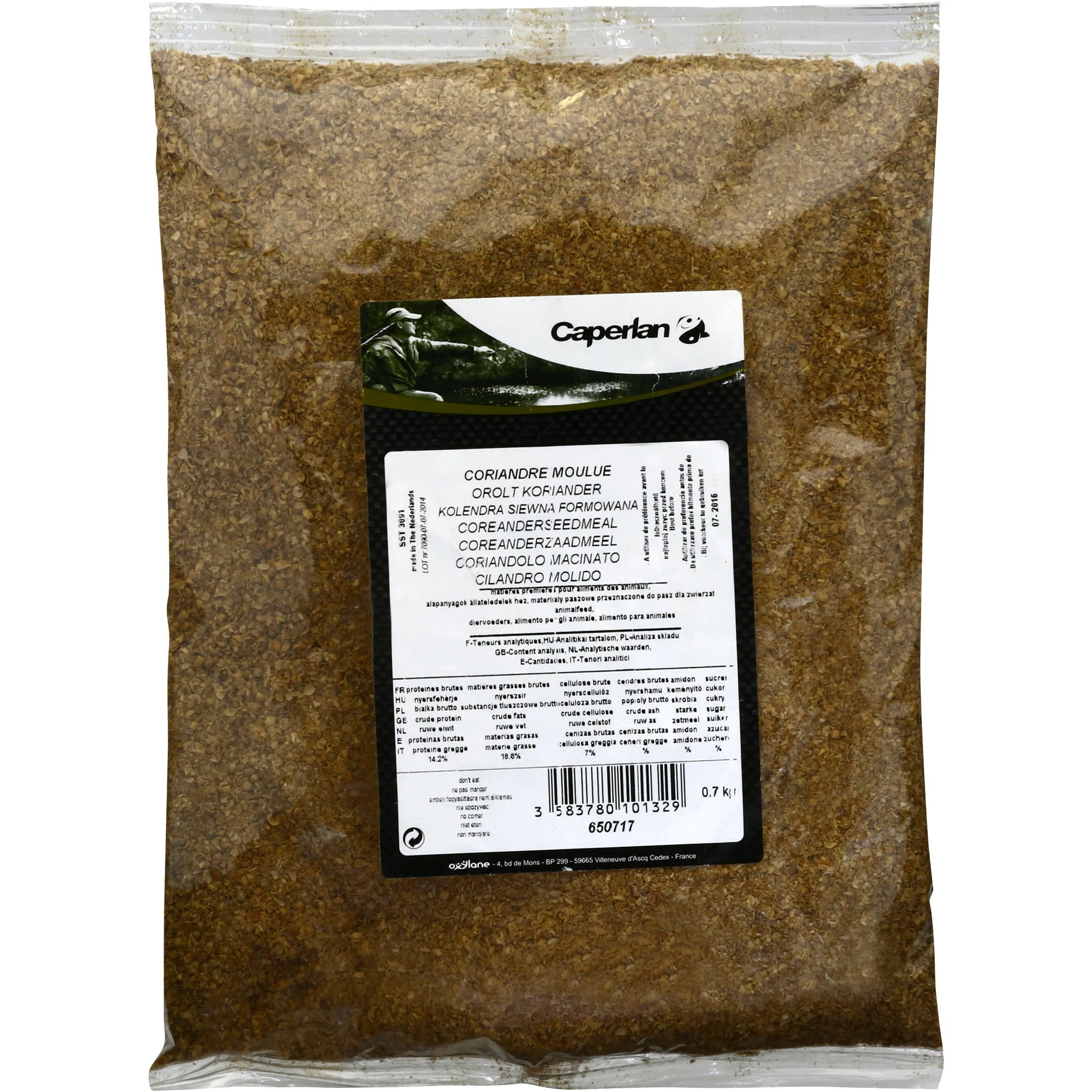 Feed additive coconut oil molasses 1 kg CAPERLAN
