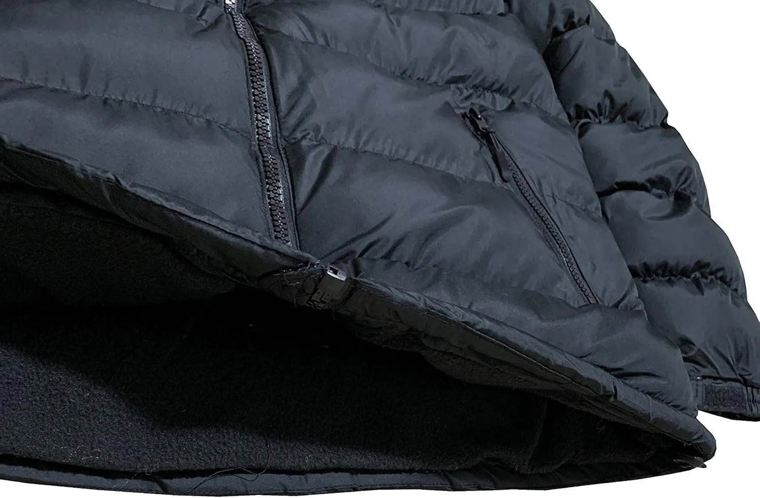Fort Men's Puffy Winter Padded Mid Weight Warm Jacket for Cold Weather