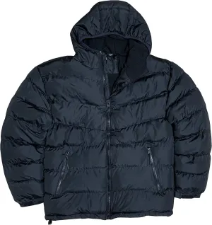 Fort Men's Puffy Winter Padded Mid Weight Warm Jacket for Cold Weather