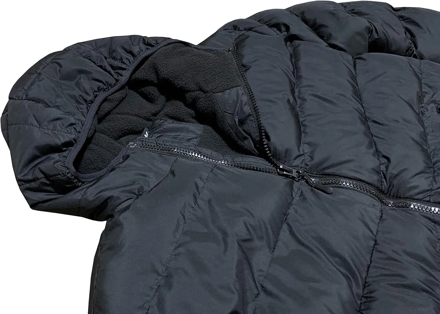 Fort Men's Puffy Winter Padded Mid Weight Warm Jacket for Cold Weather
