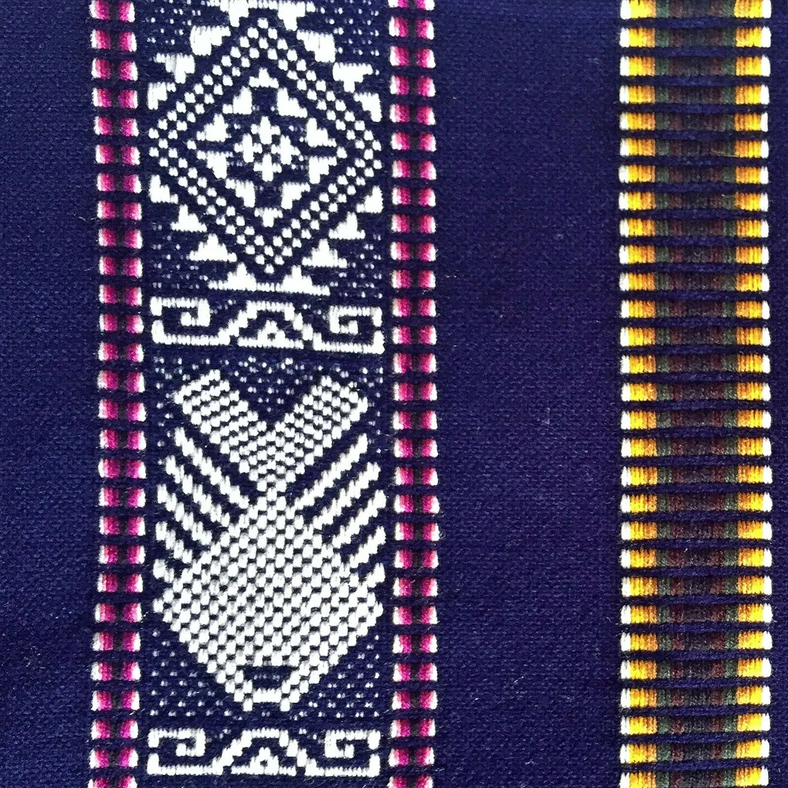 Gualaquiza - Alpaca wool Serape Poncho with scarf - Piranha pattern - Unisex