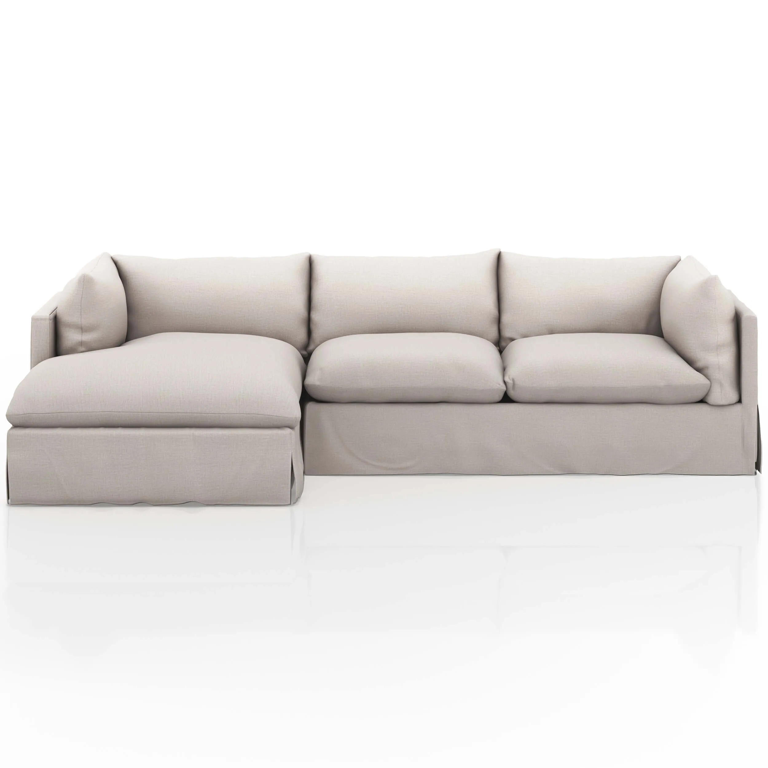 Habitat 2 Piece 112" Sectional, Bennett Moon
