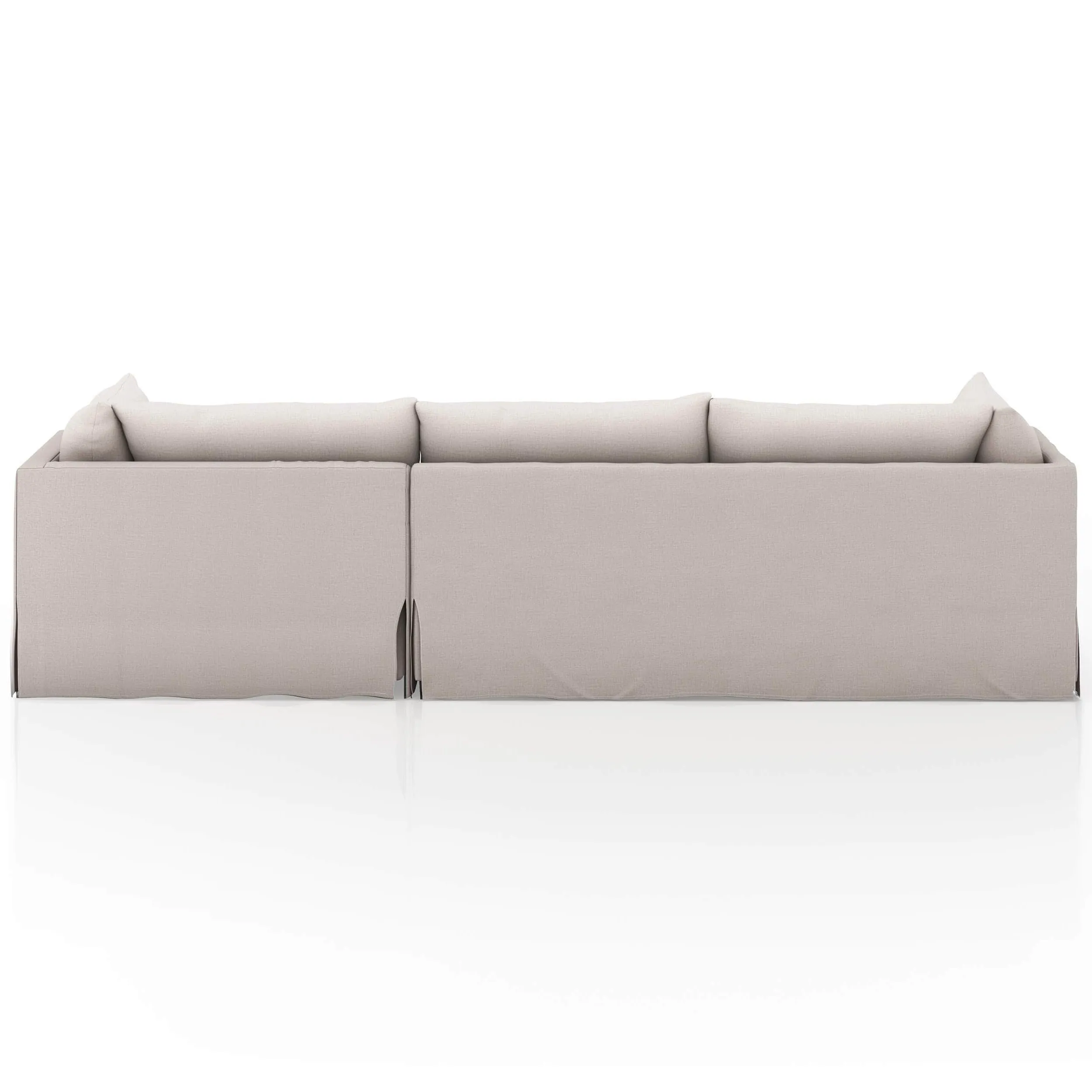 Habitat 2 Piece 112" Sectional, Bennett Moon