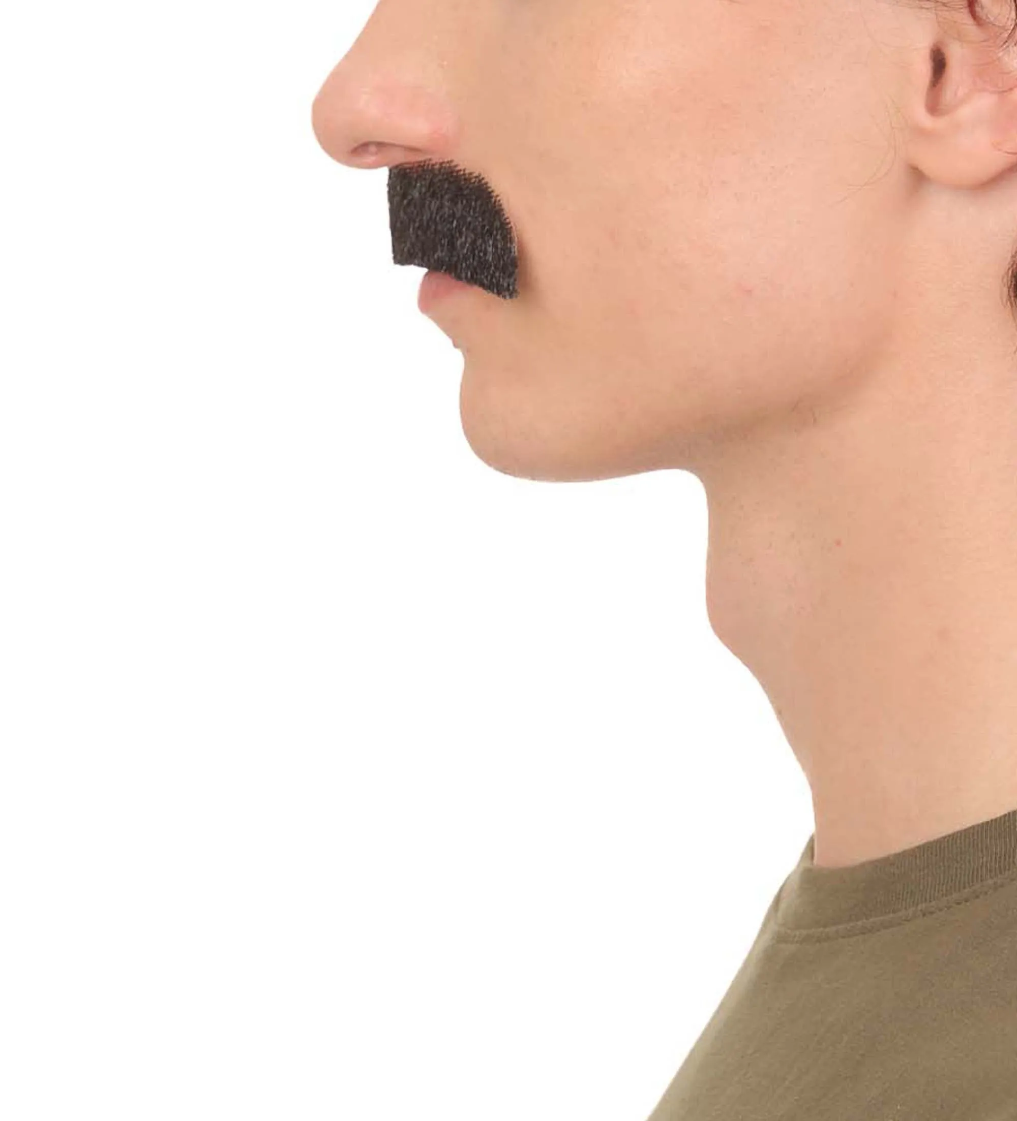 HPO Adult Men's Fake Human Hair Tv Show Mustache |  Novelty Costume