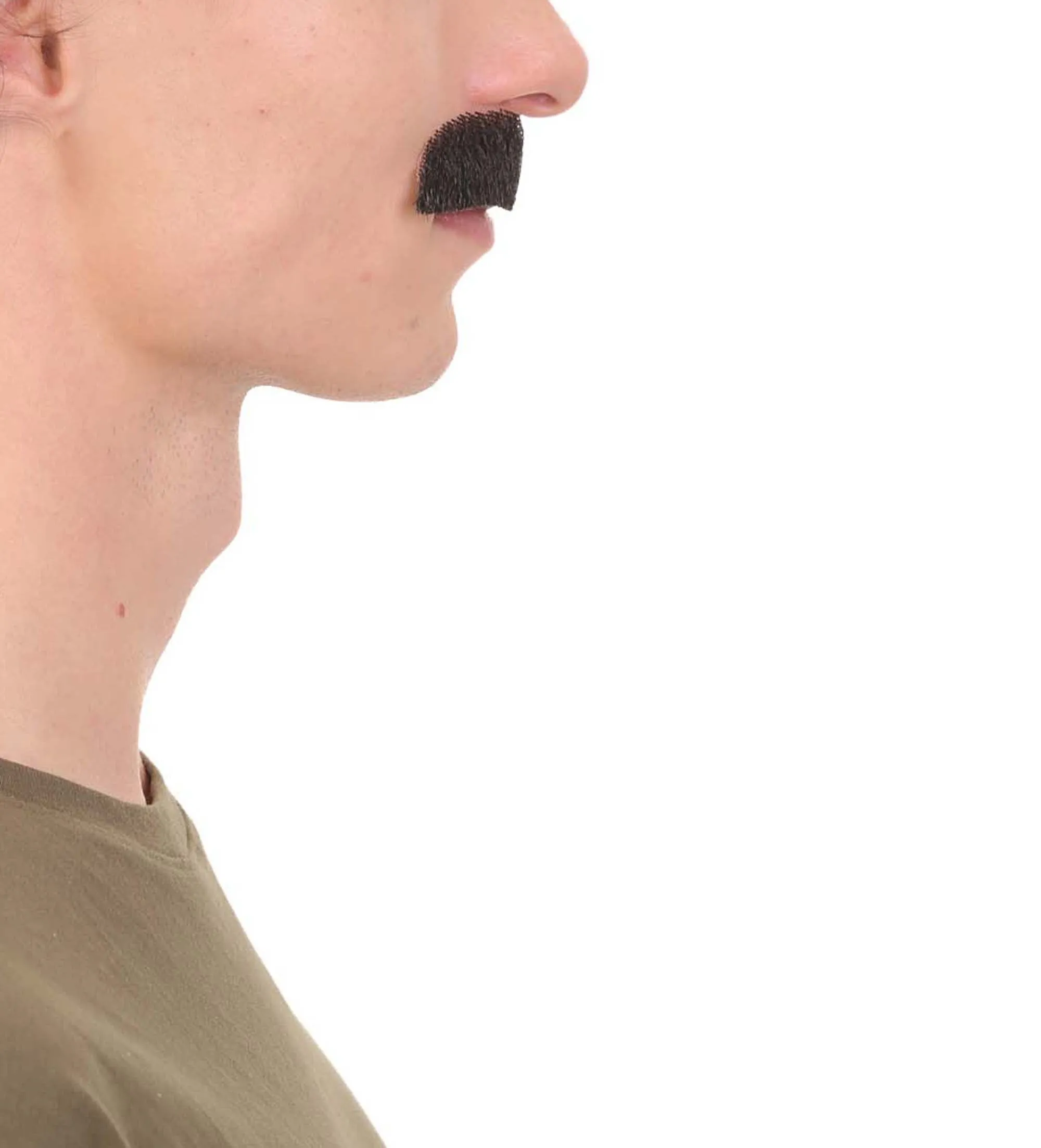 HPO Adult Men's Fake Human Hair Tv Show Mustache |  Novelty Costume