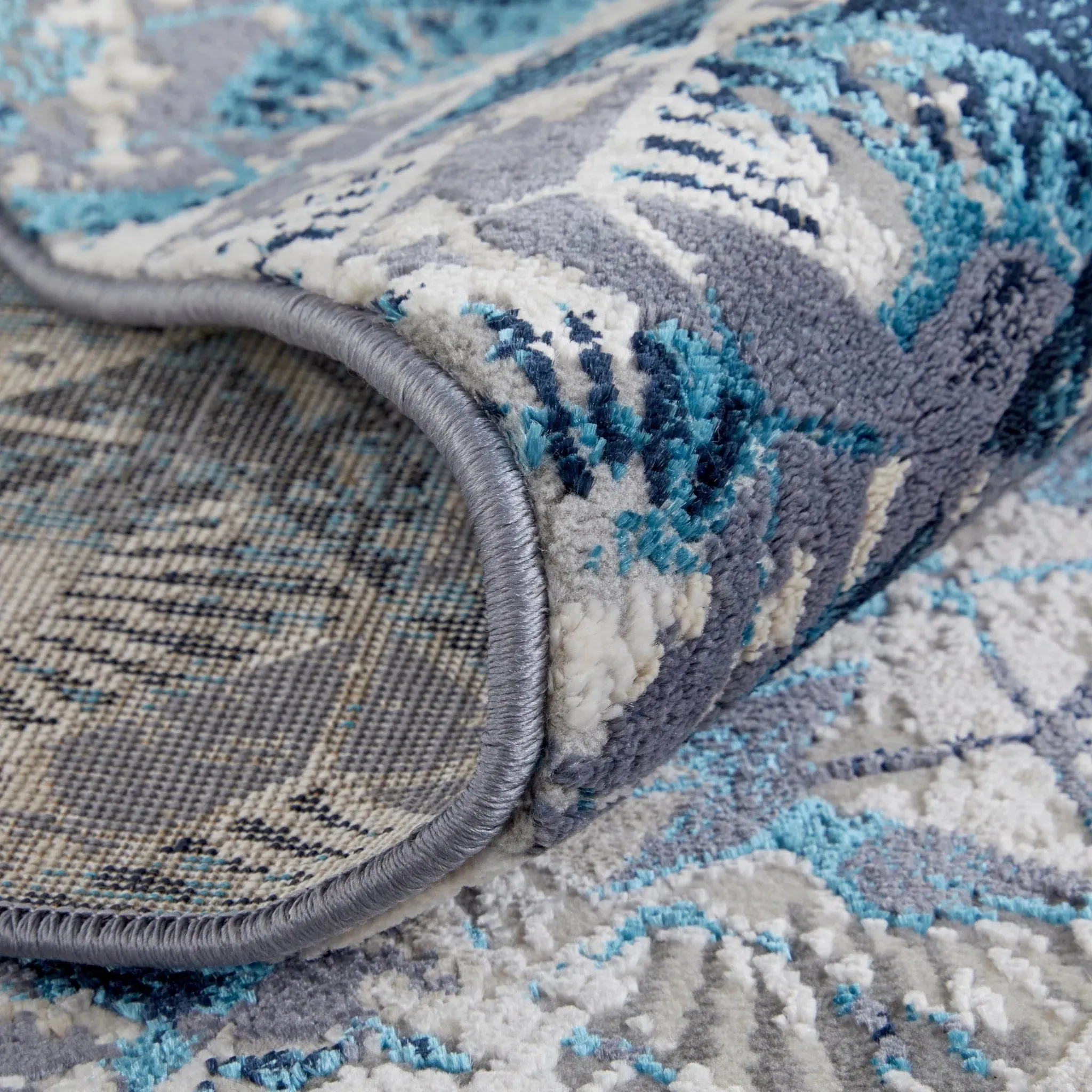 Indio IND39H0F Blue/Ivory Rug