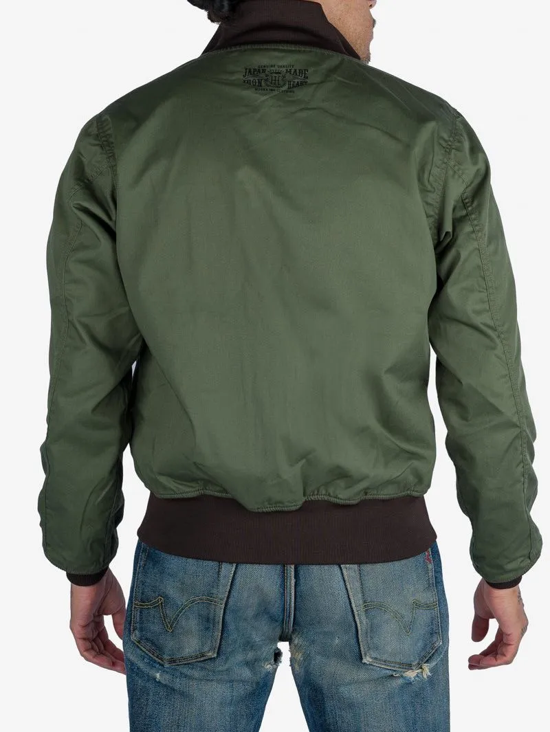 Iron Heart IHJ-130-BLK Reversible Tanker Jacket - Black
