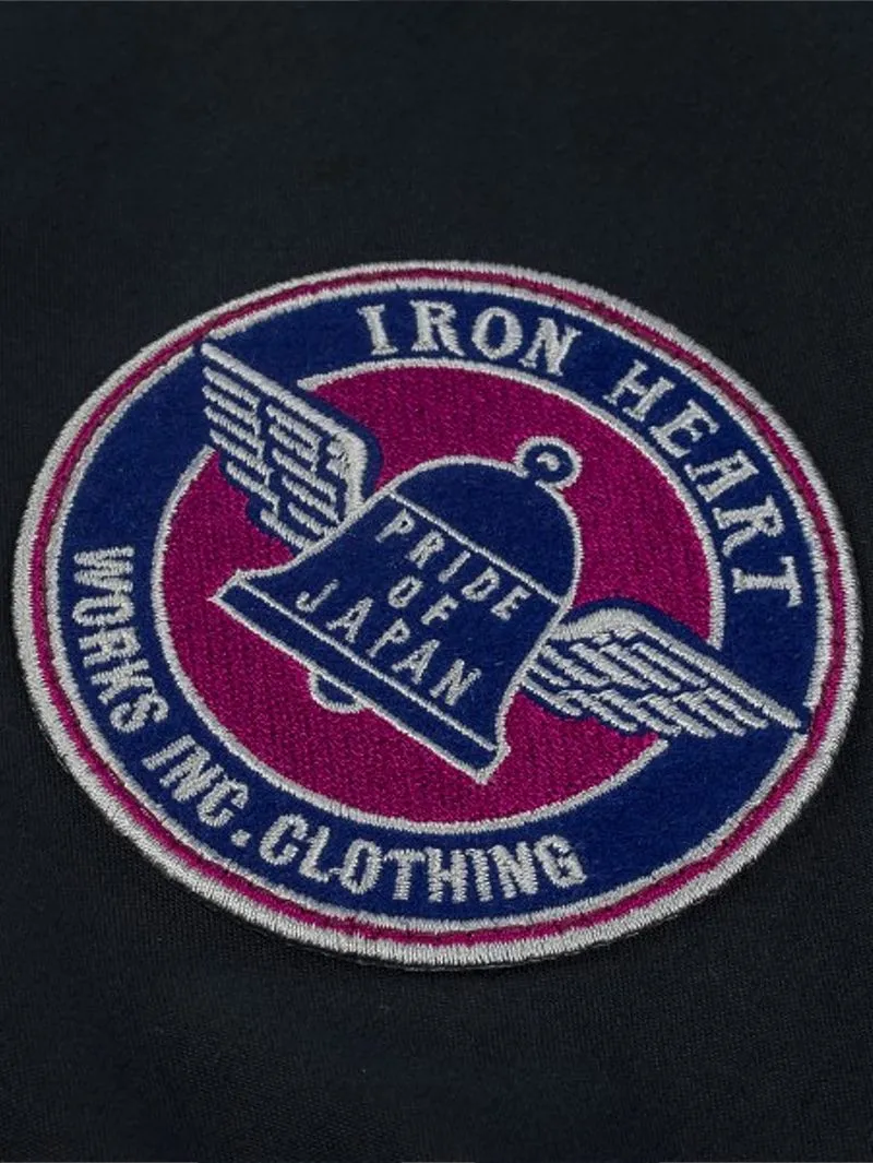 Iron Heart IHJ-130-BLK Reversible Tanker Jacket - Black