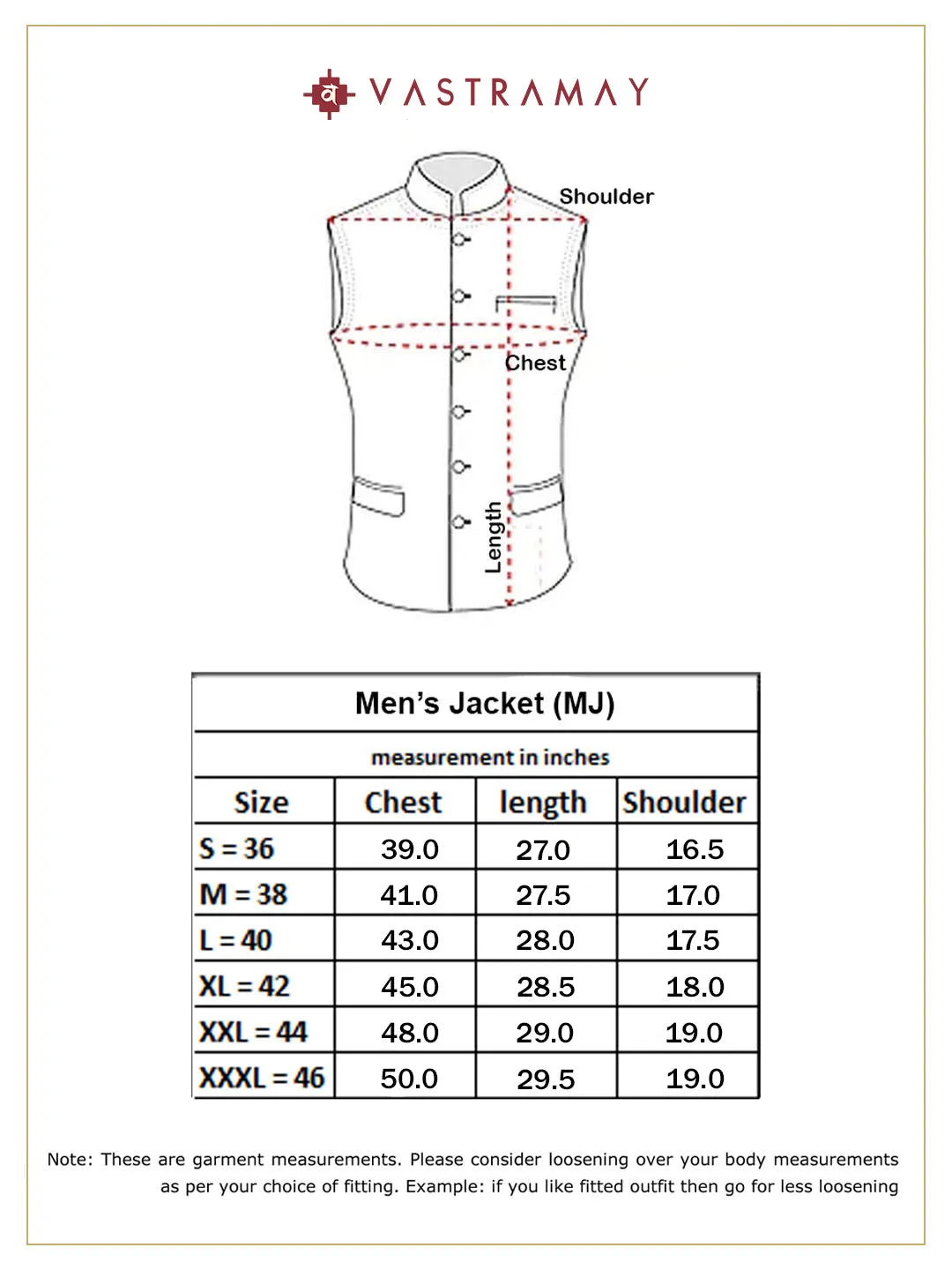 Jashvi Men's Beige Cotton Blend Ethnic Jacket
