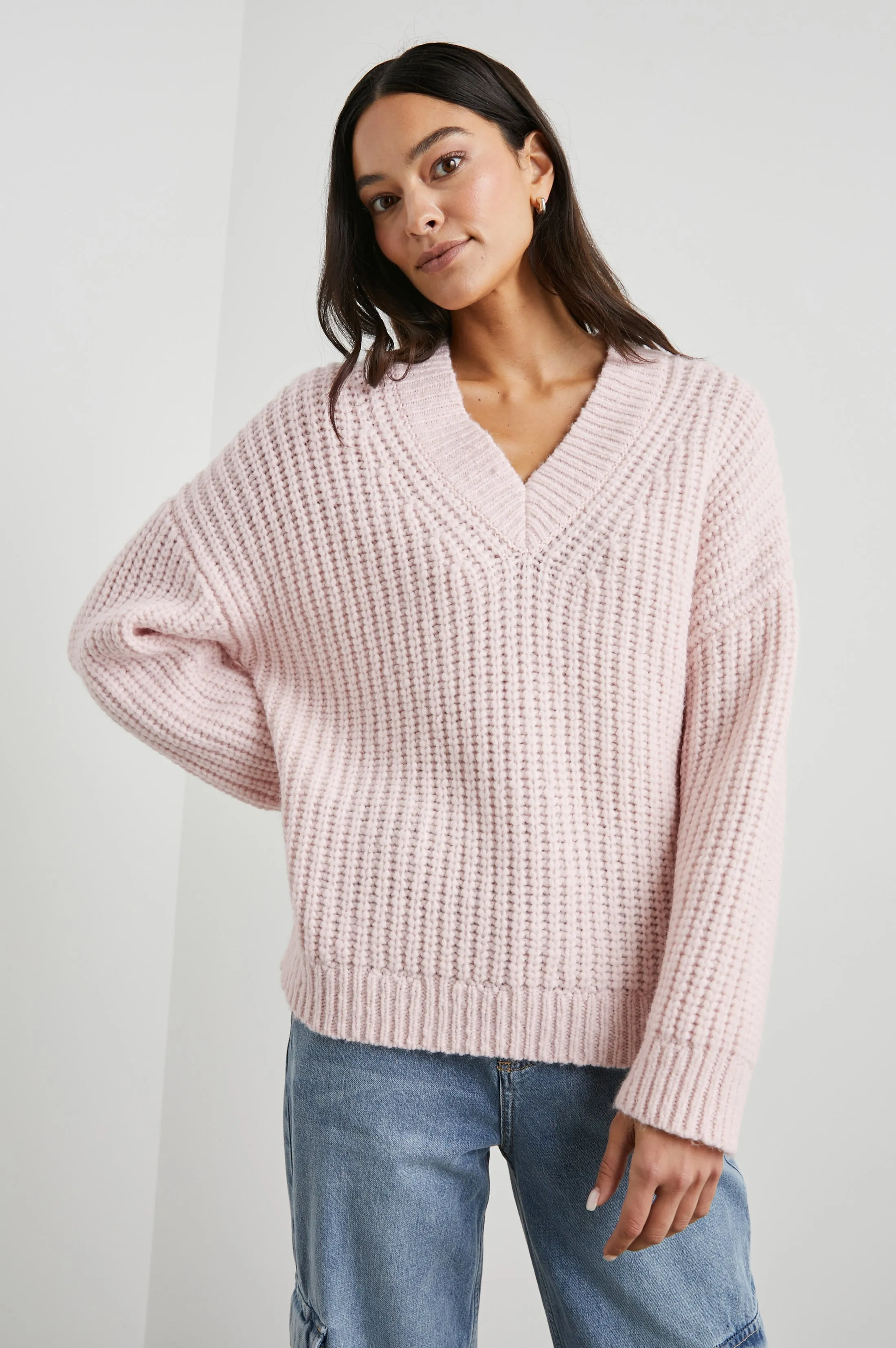 JODIE SWEATER - ROSEWATER