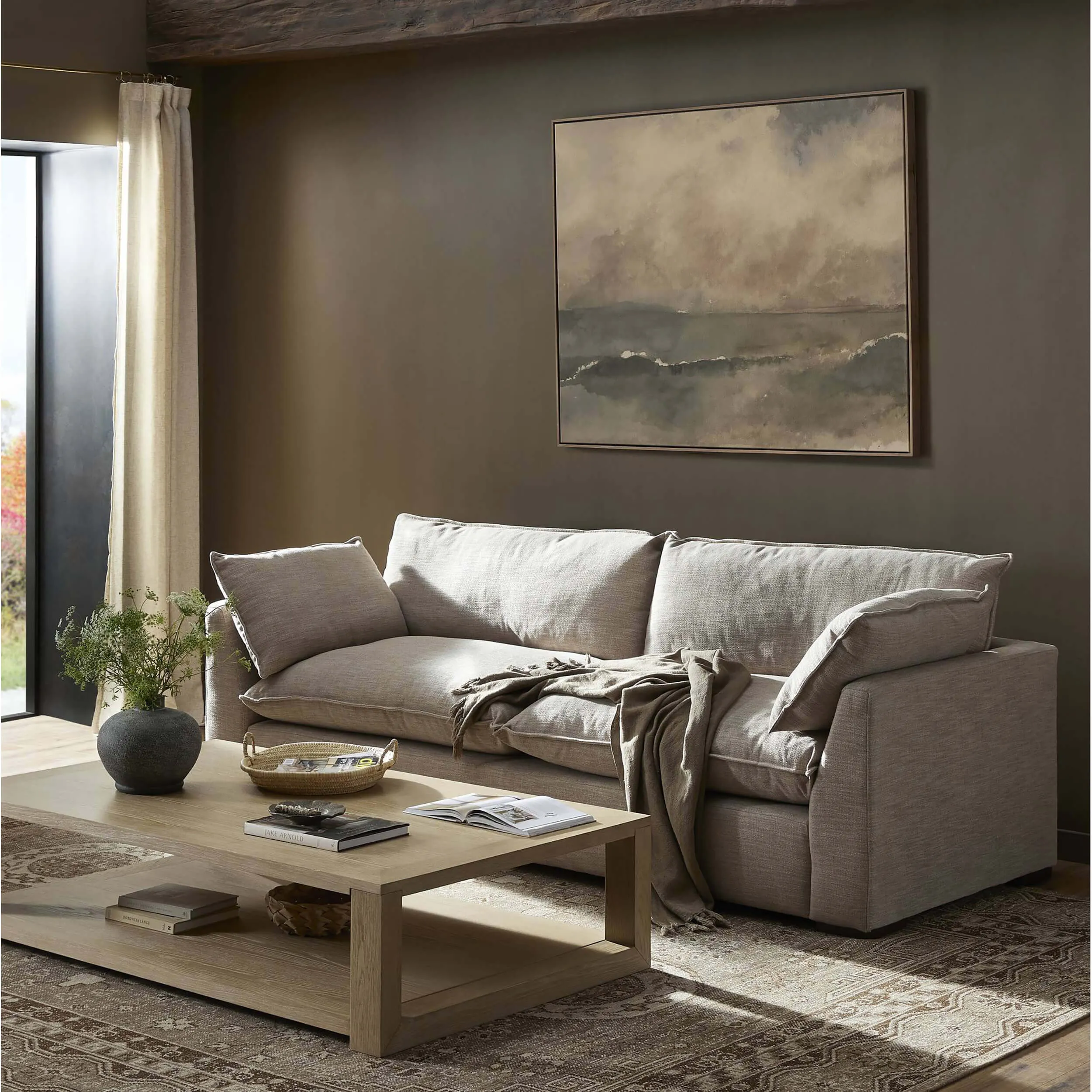 Kosa Sofa, Laken Stone