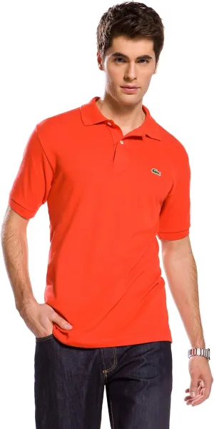 Lacoste Men's Short Sleeve Classic Pique Polo Shirt