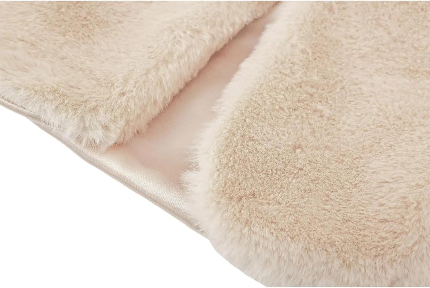 Lilax Girls Cozy Faux Fur Bolero Shrug Long Sleeve Crew Neck Dress Coat