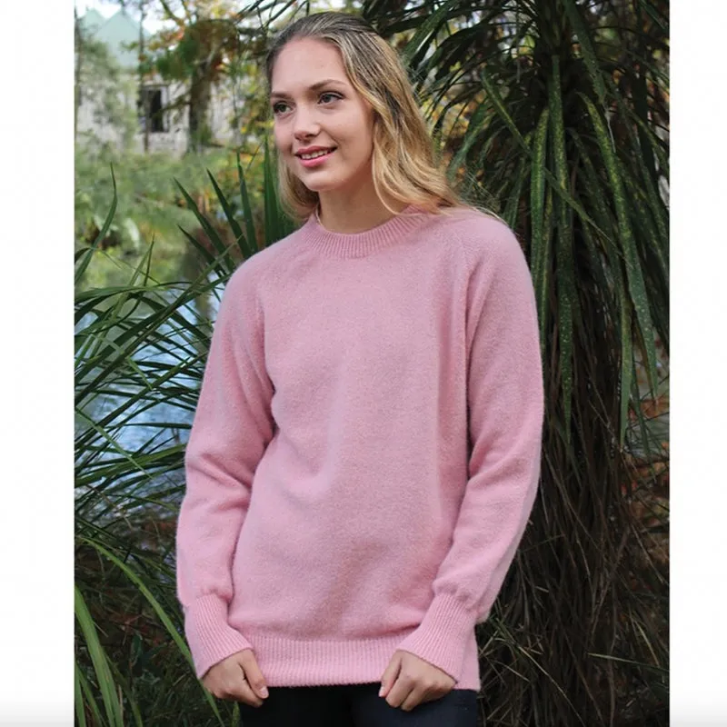 Lothlorian - Alpaca Plain Crew Neck Jumper ALP071