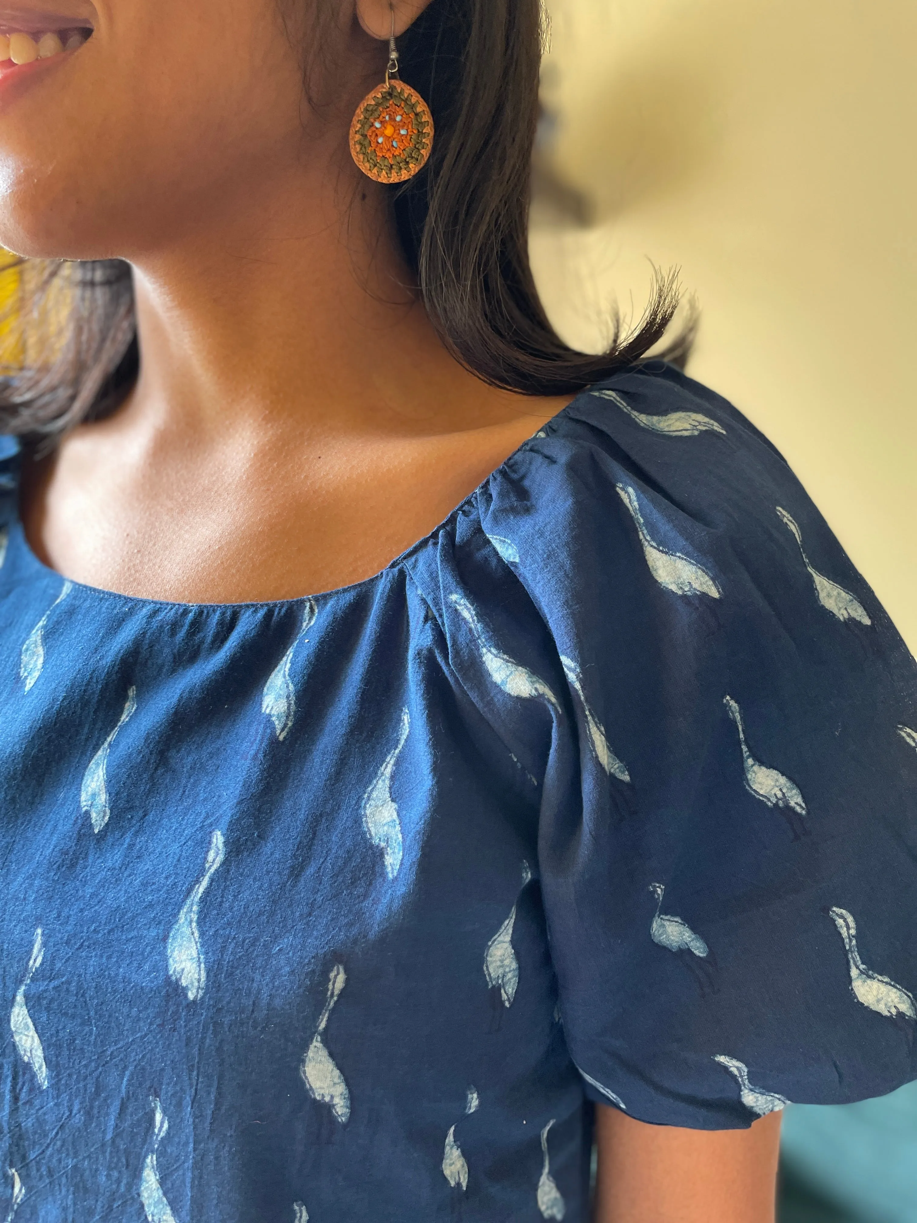 Luna Raglan Sleeved Top (Final Sale)