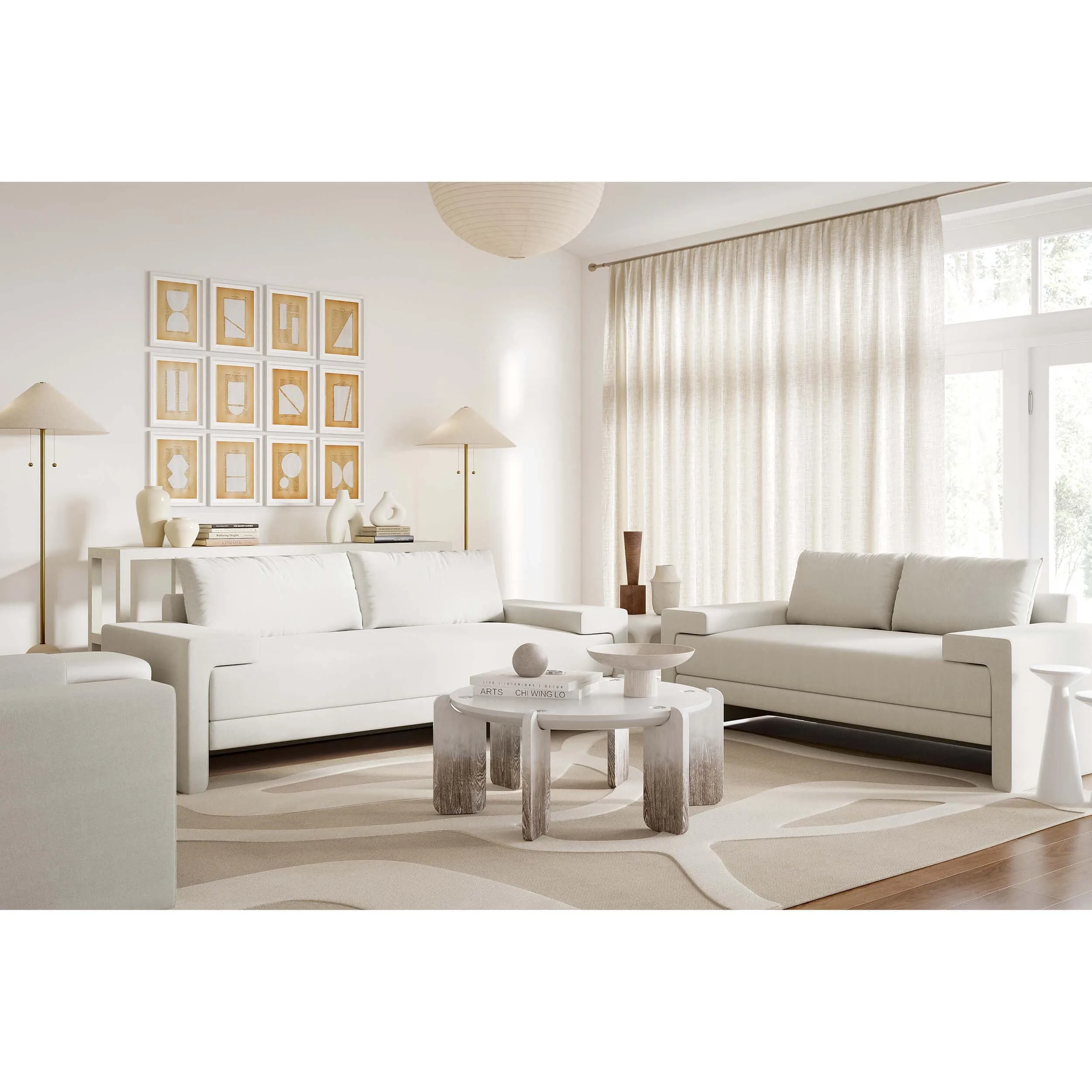 Maeve Chair, Pearl
