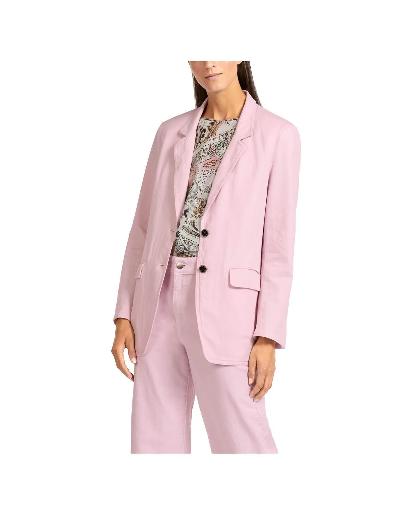 Marc Cain Boyfriend Blazer Lavender