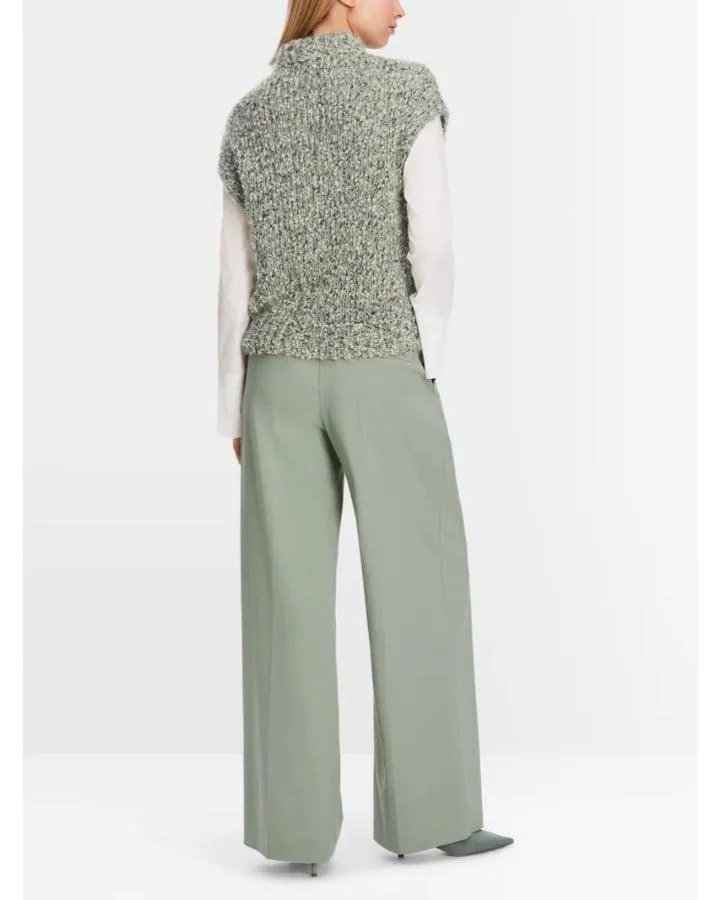 Marc Cain Mohair Blend Cap Sleeve Sweater