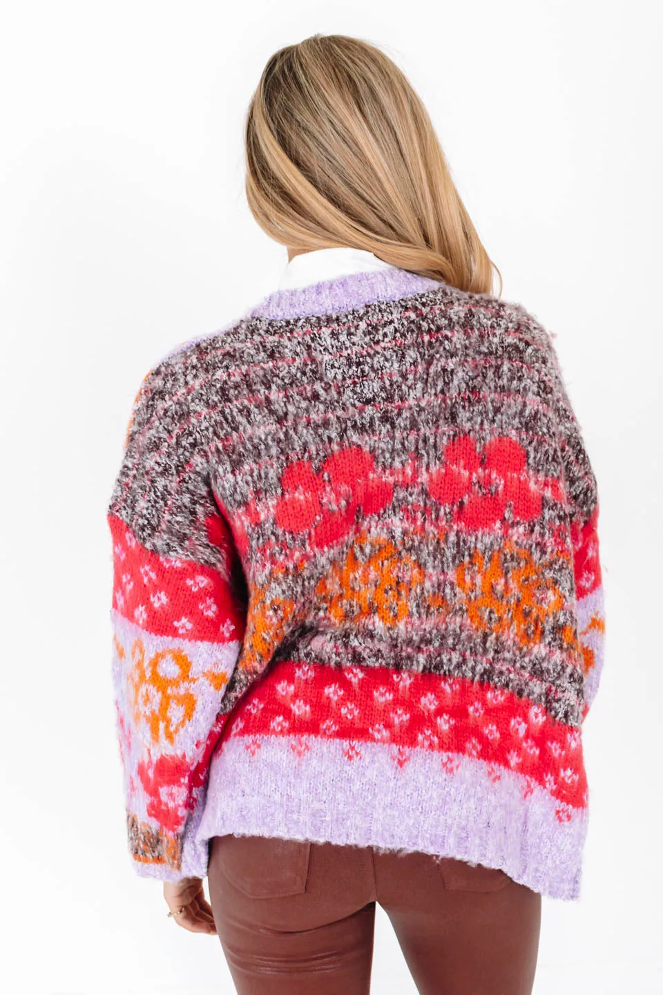 Mountain Air Cardigan - Lavender