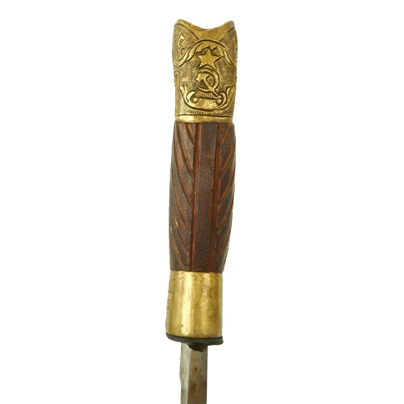 Original Soviet Russian 1930 dated Cossack Shashka Saber with M-1891/30 Mosin-Nagant Bayonet - Marked CCCP