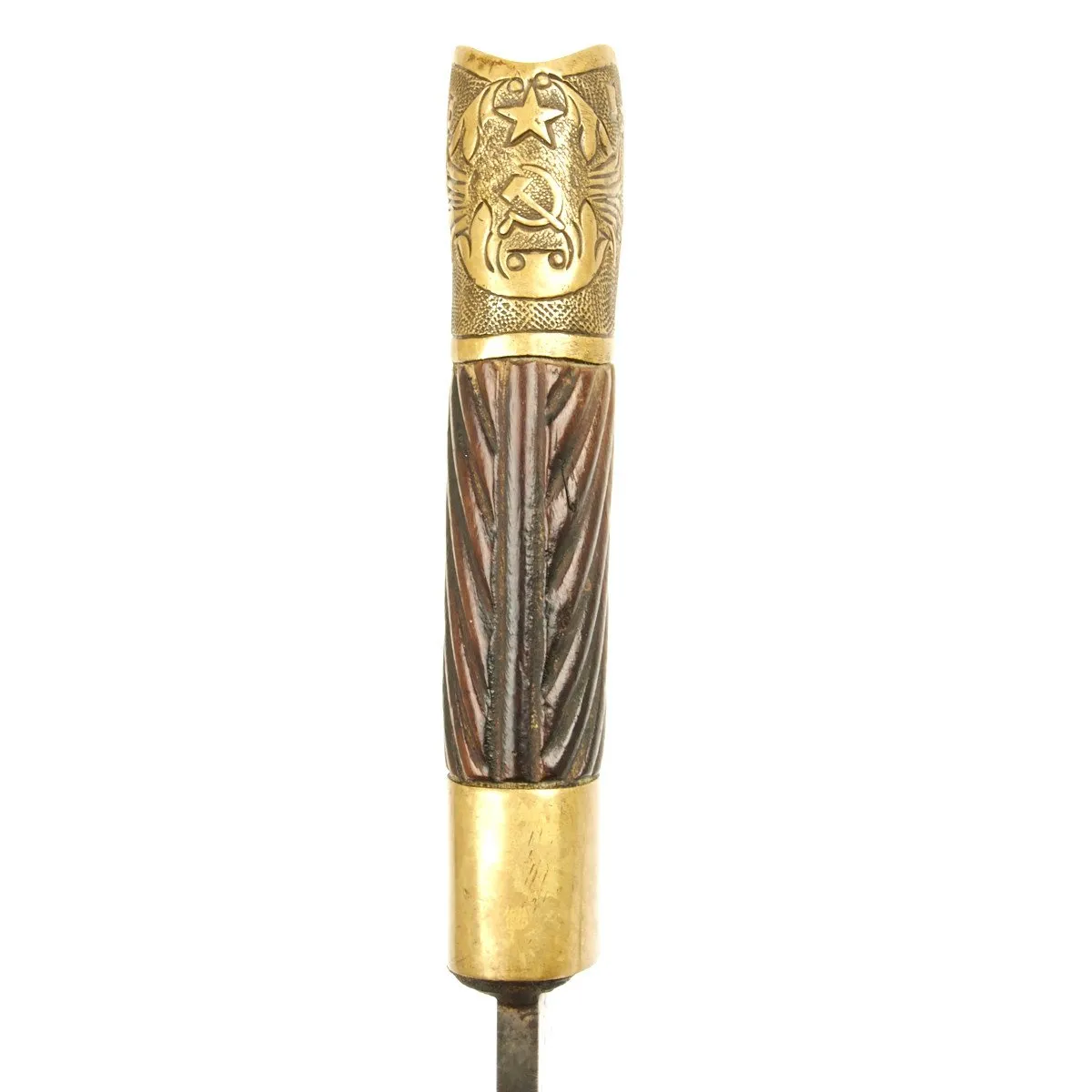 Original Soviet Russian 1938 Dated Cossack Shashka Saber with M-1891 Mosin-Nagant Socket Bayonet - Marked CCCP