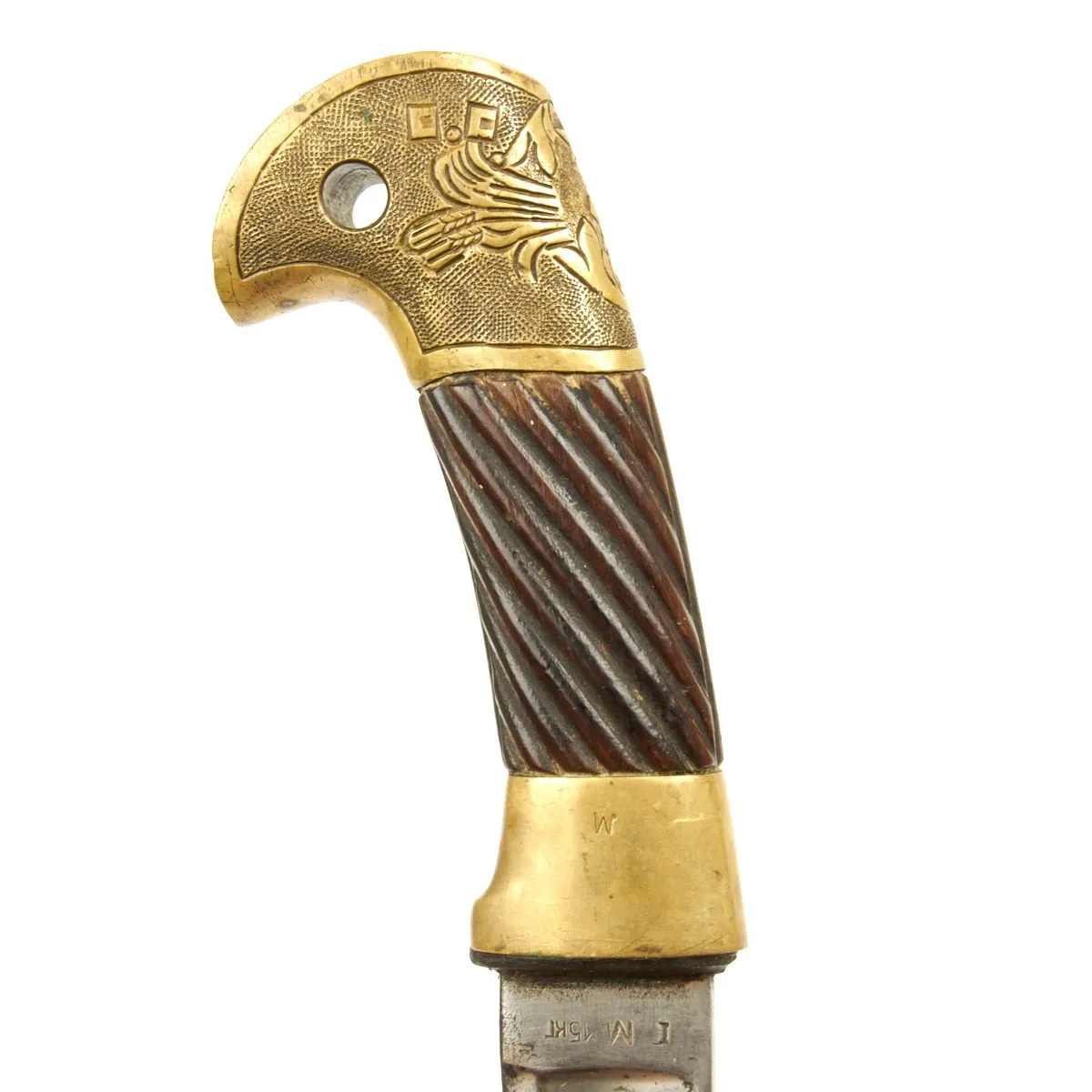 Original Soviet Russian 1938 Dated Cossack Shashka Saber with M-1891 Mosin-Nagant Socket Bayonet - Marked CCCP