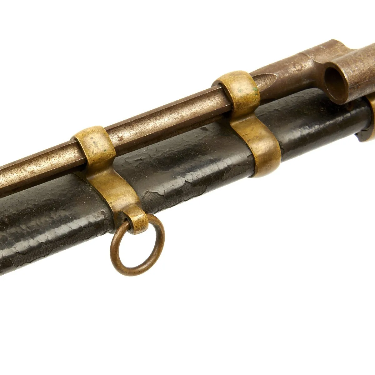 Original Soviet Russian 1938 Dated Cossack Shashka Saber with M-1891 Mosin-Nagant Socket Bayonet - Marked CCCP