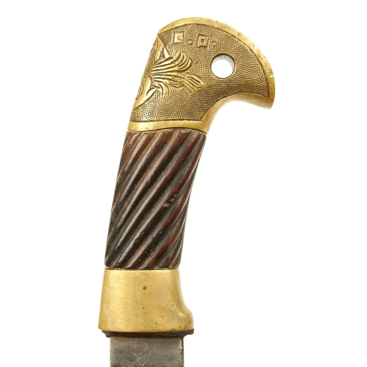 Original Soviet Russian 1938 Dated Cossack Shashka Saber with M-1891 Mosin-Nagant Socket Bayonet - Marked CCCP
