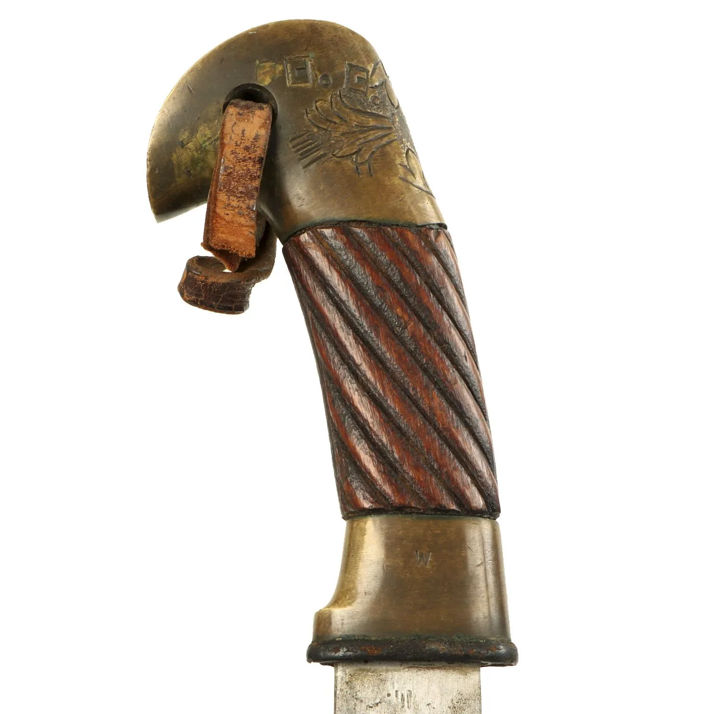 Original Soviet Russian 1941 Cossack Shashka Saber with M-1891/30 Mosin-Nagant Bayonet - Marked CCCP