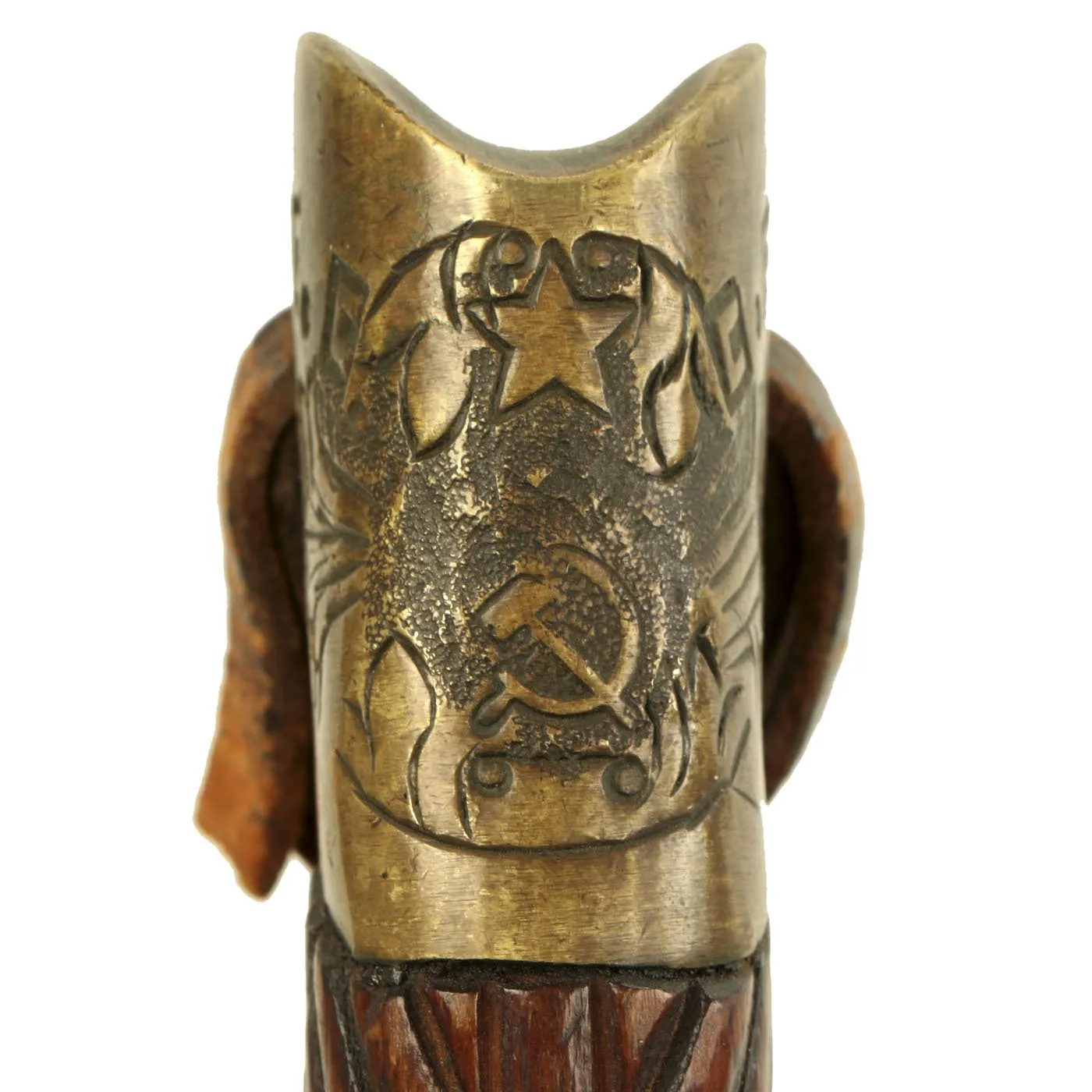 Original Soviet Russian 1941 Cossack Shashka Saber with M-1891/30 Mosin-Nagant Bayonet - Marked CCCP