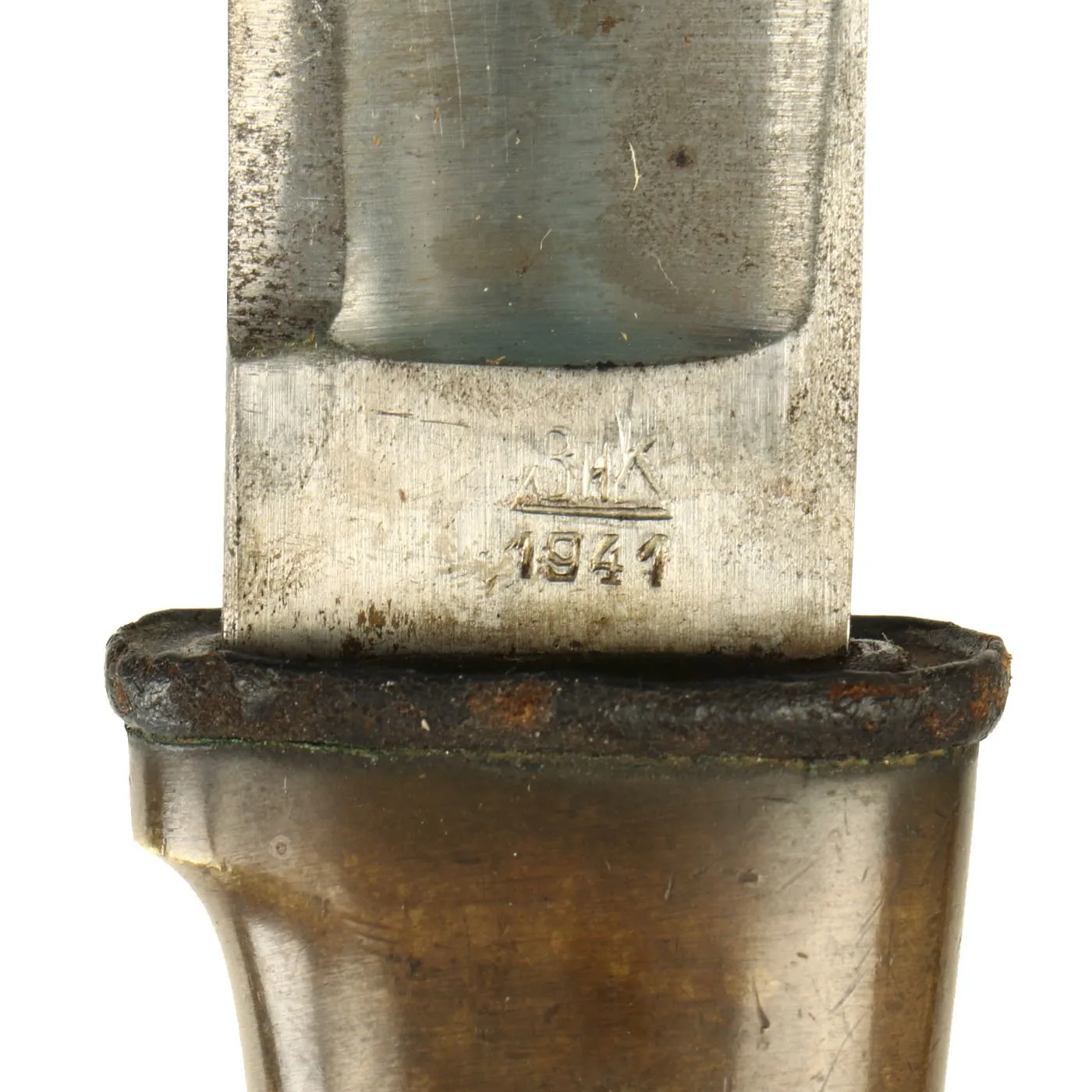 Original Soviet Russian 1941 Cossack Shashka Saber with M-1891/30 Mosin-Nagant Bayonet - Marked CCCP