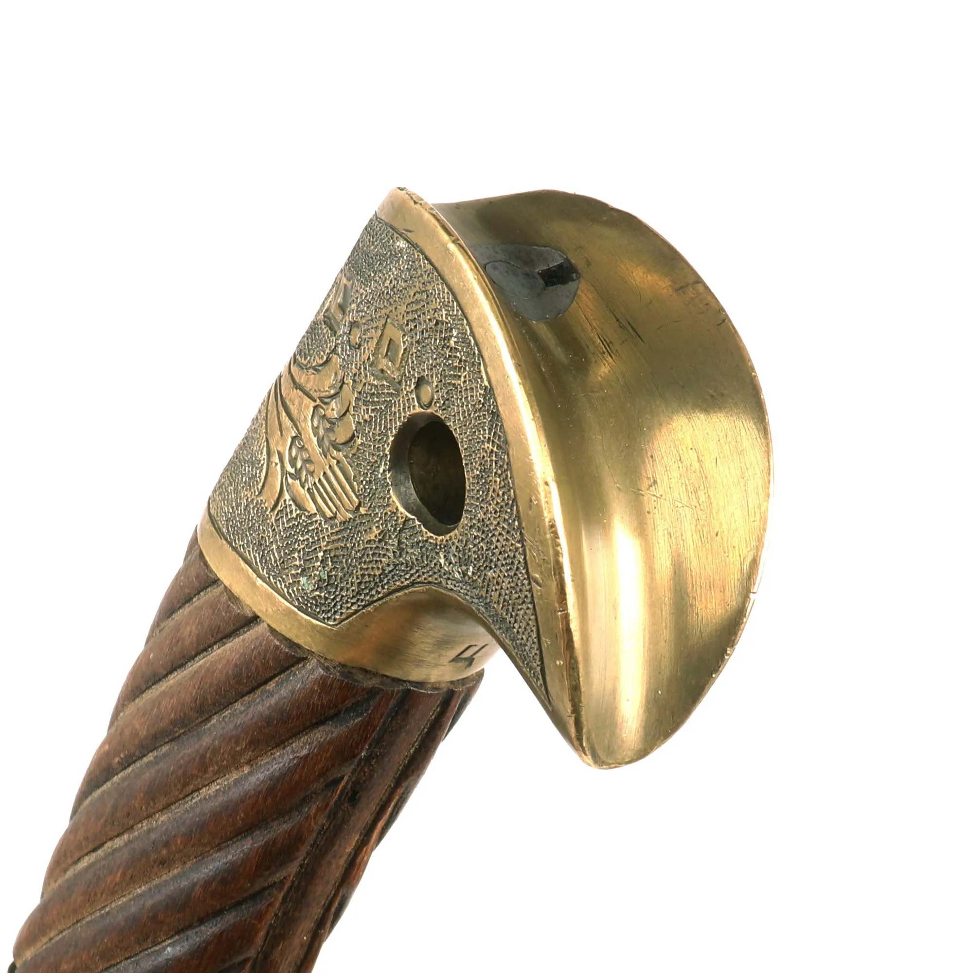 Original Soviet WWII Cossack Shashka Saber by НМЗ with Scabbard & Excellent blade - Dated 1945 & Marked CCCP