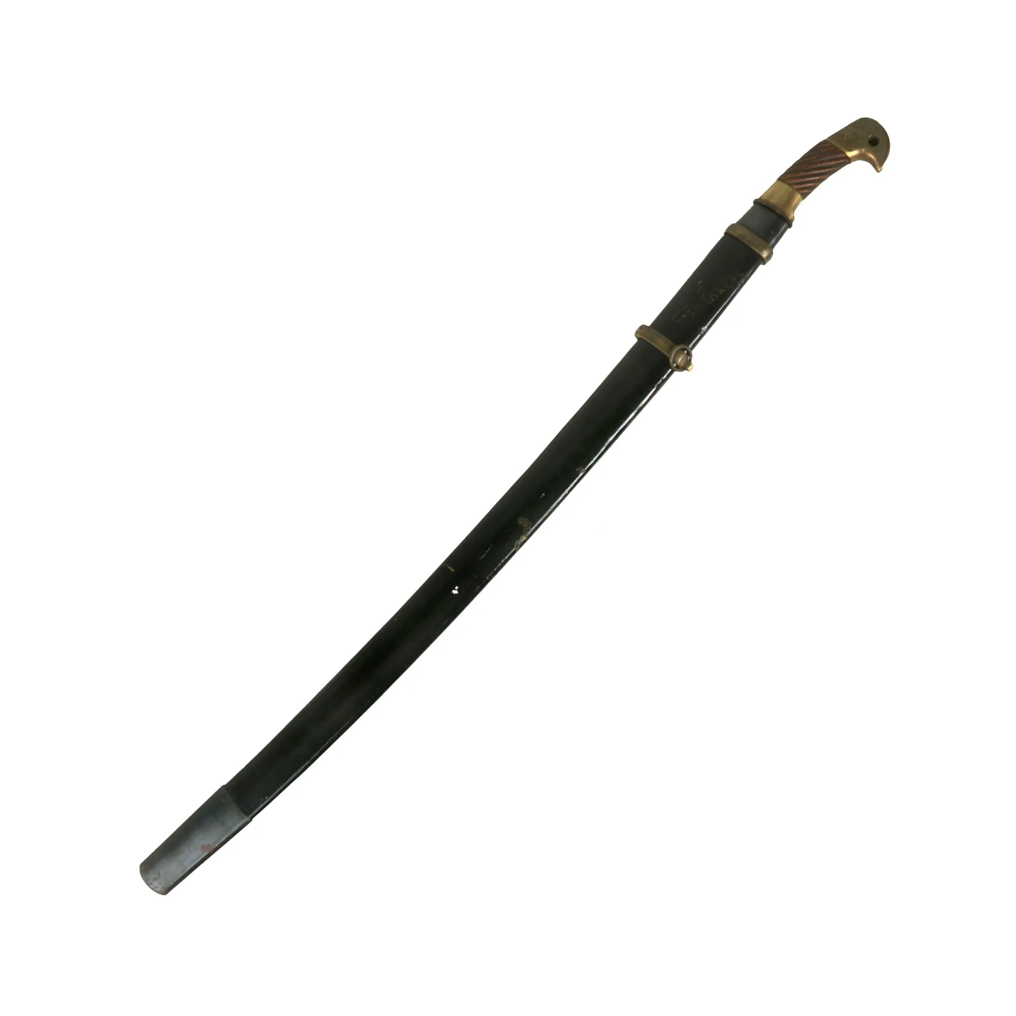 Original Soviet WWII Cossack Shashka Saber by НМЗ with Scabbard - Dated 1945 & Marked CCCP